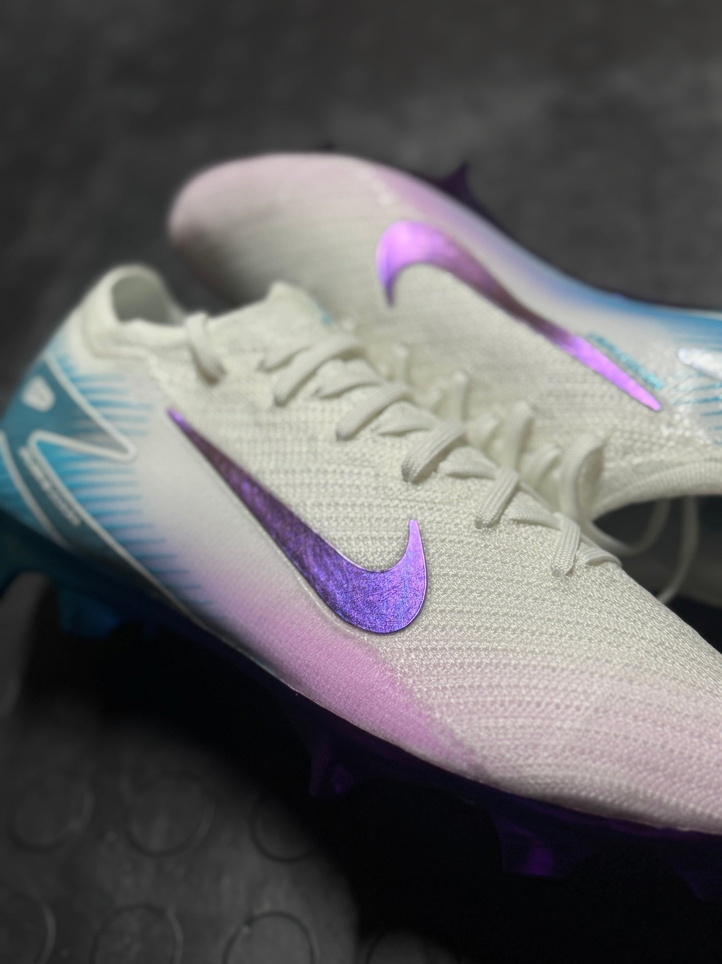 Nike Zoom Mercurial Vapor 16 Elite FG - White / Blue