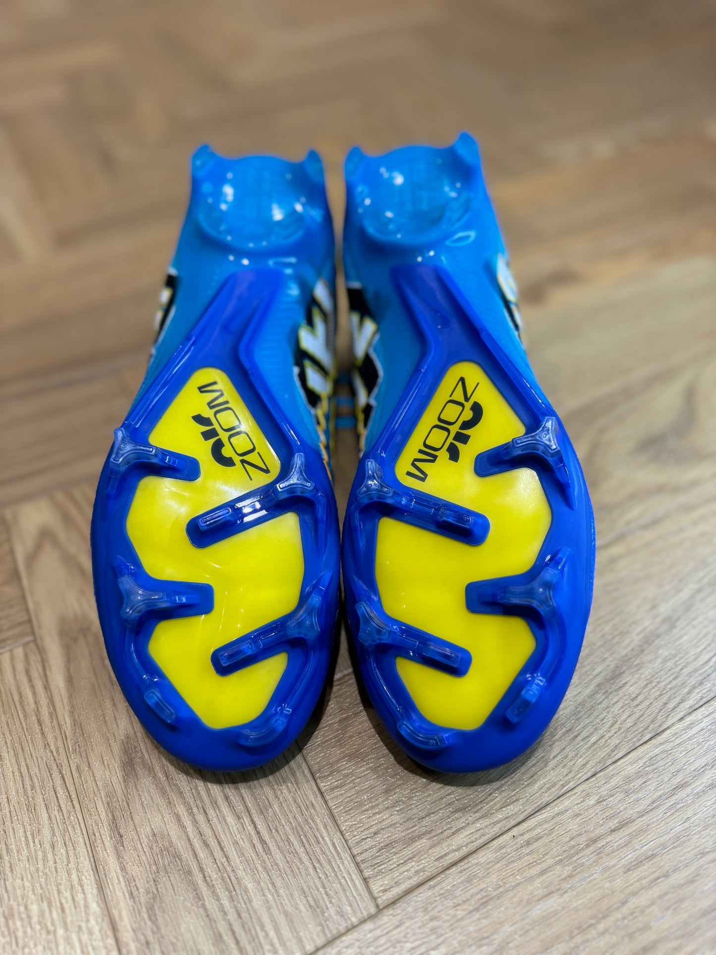 Nike Zoom Mercurial Vapor 15 ‘KM’ Elite FG - Blue / Yellow