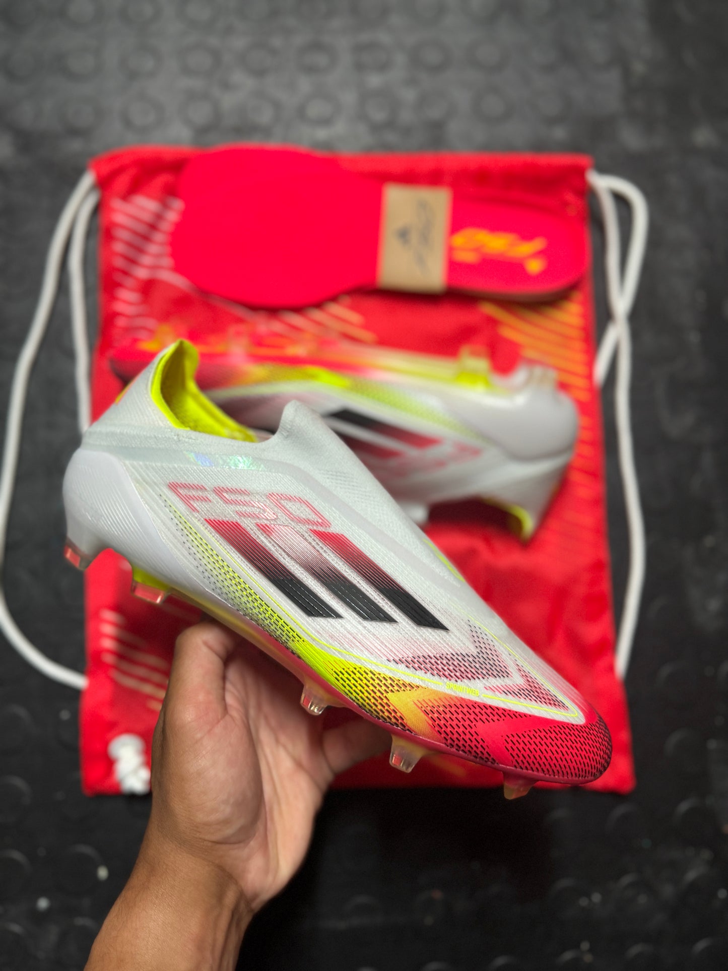 Adidas F50 LL FG - White / Red
