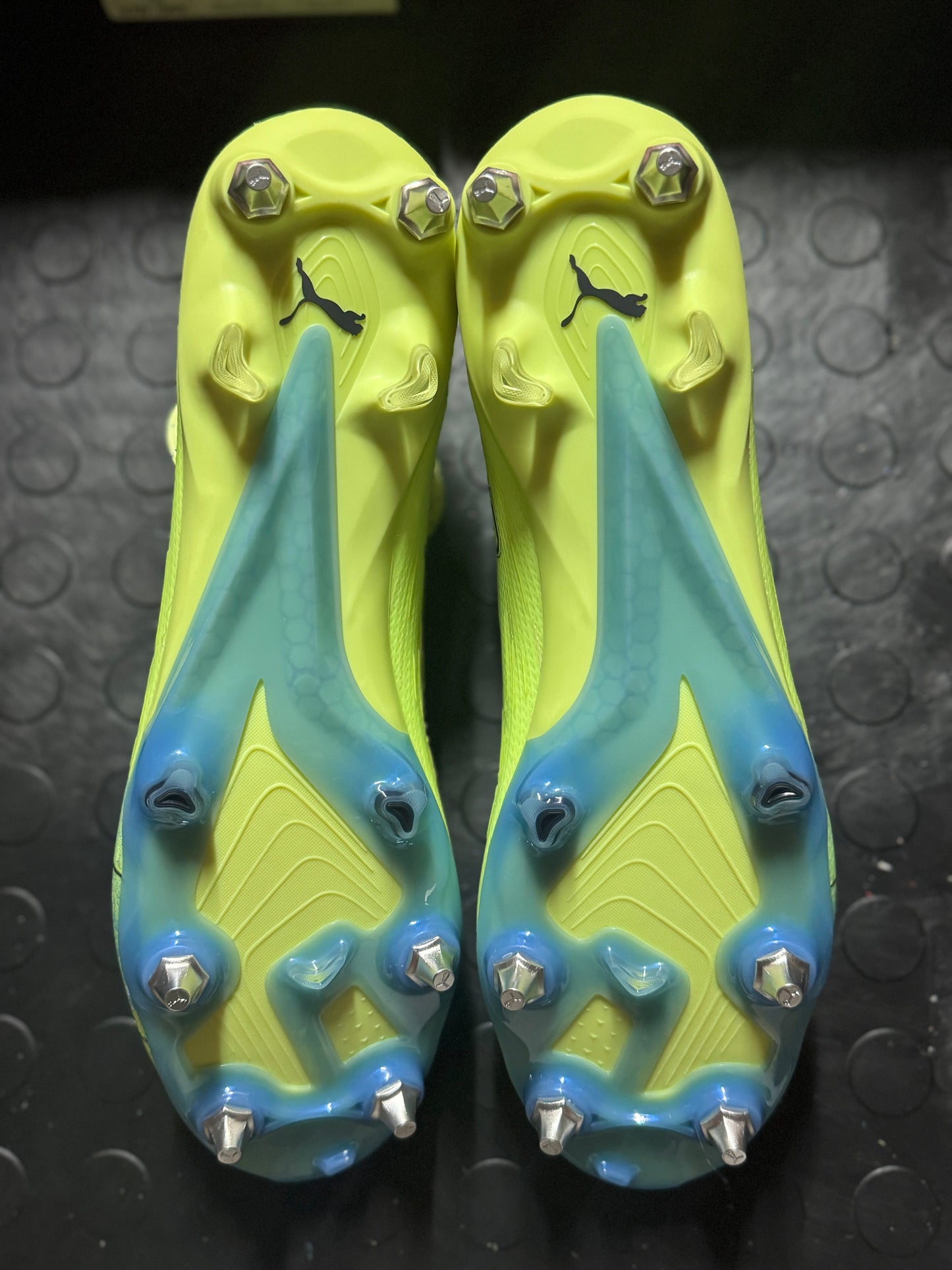 Puma Ultra Ultimate SG - Yellow / Blue