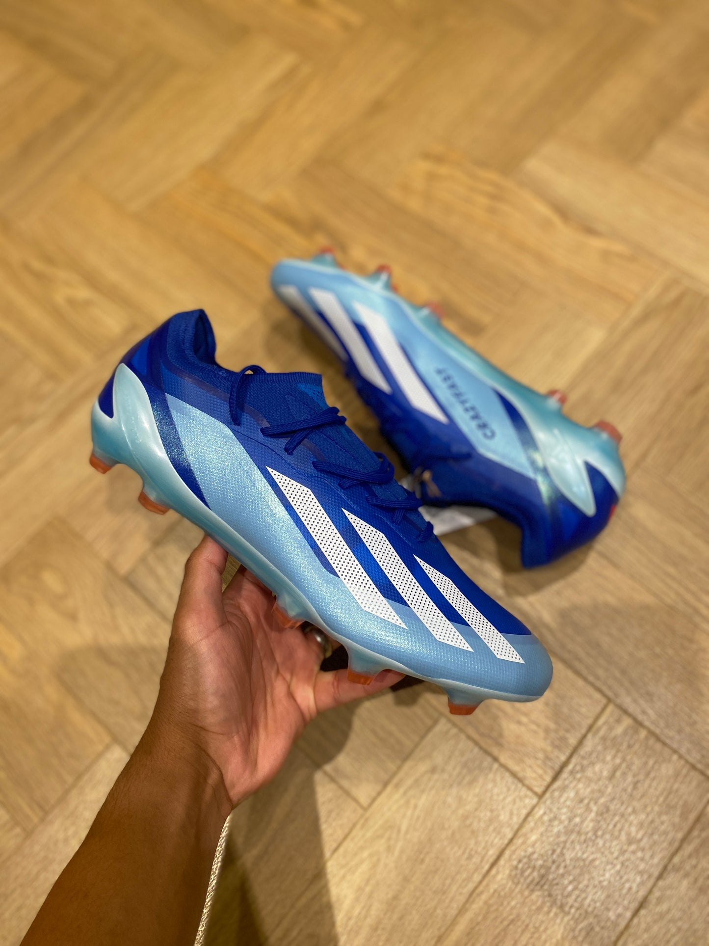 Adidas X Crazyfast.1 FG - Blue / White
