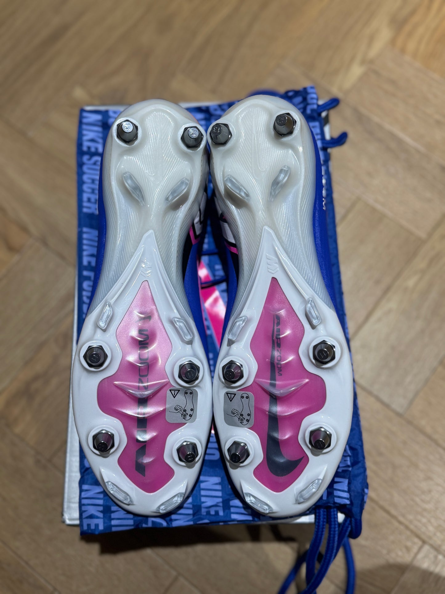 Nike Zoom Vapor 16 Elite Sg-Pro - Blue / Pink
