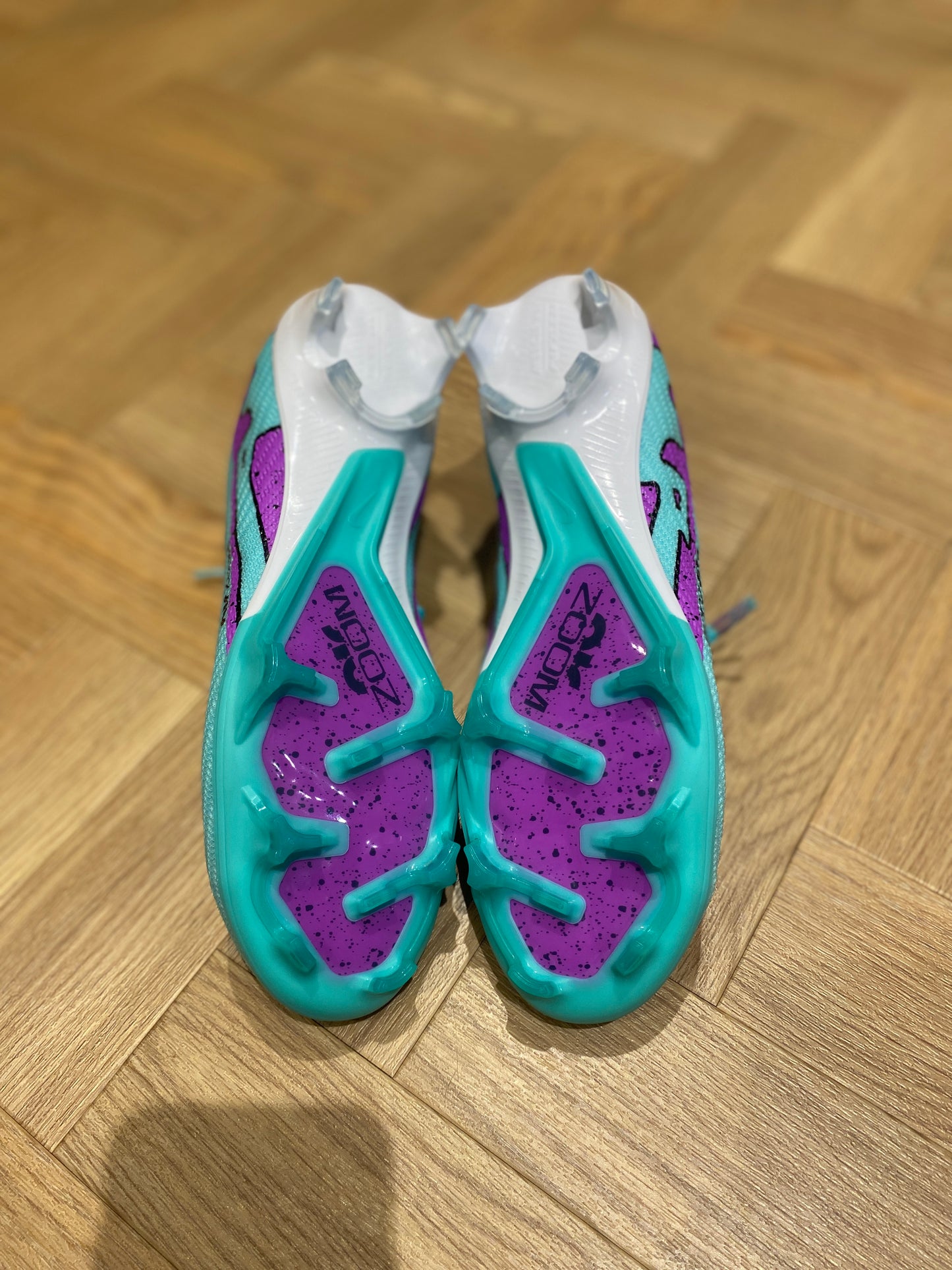 Nike Zoom Mercurial Vapor 15 Elite FG - Turquoise/ Purple