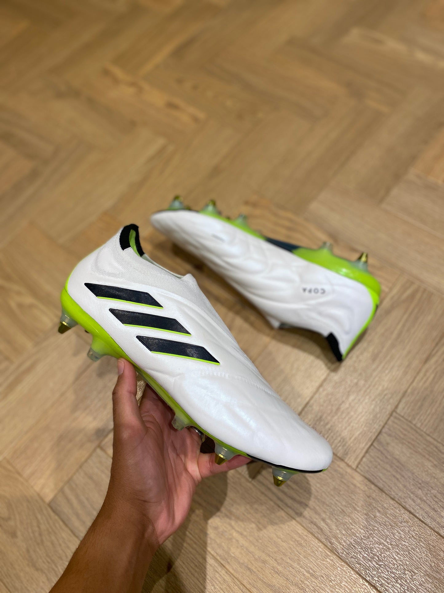 Adidas Copa Pure+ SG - White / Green