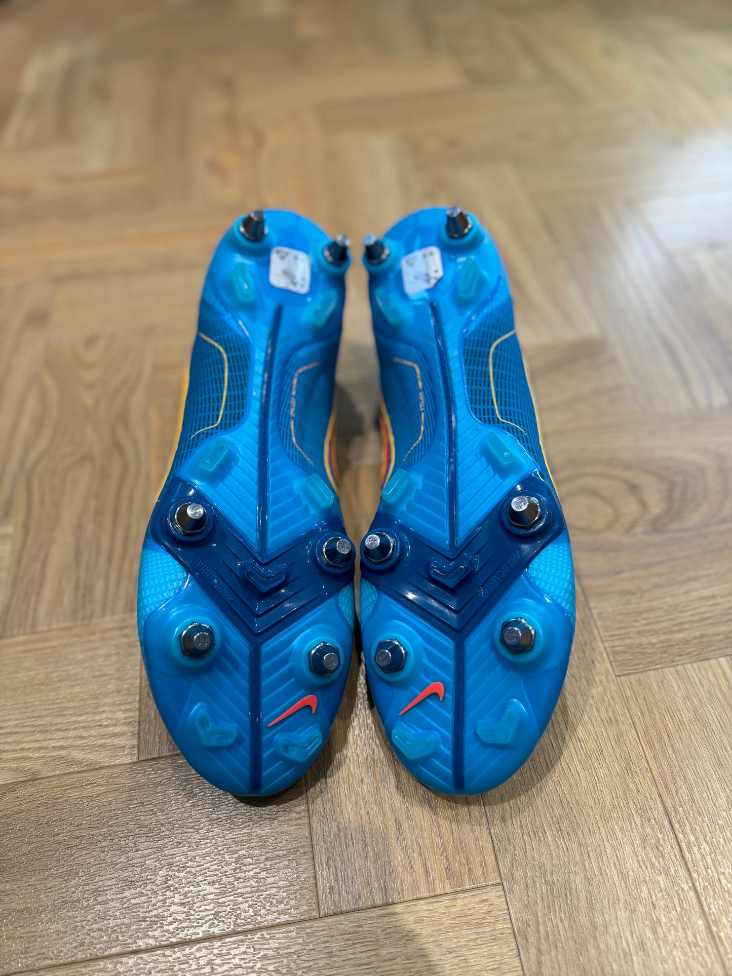 Nike Mercurial Vapor 14 Elite SG - Blue / Yellow