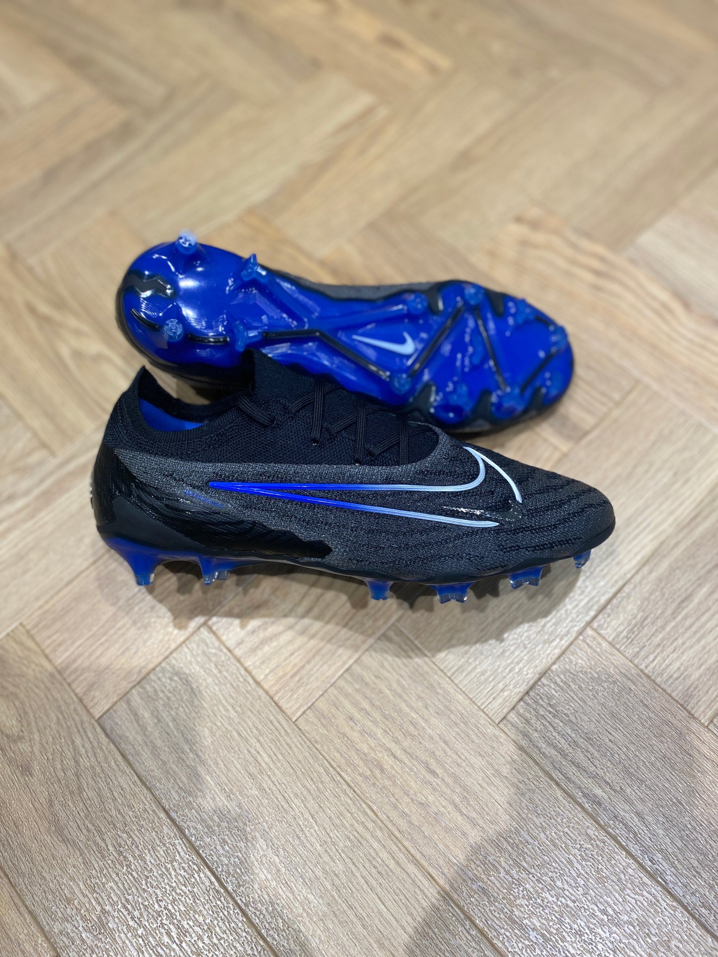 Nike Phantom GX Elite FG - Black / Blue