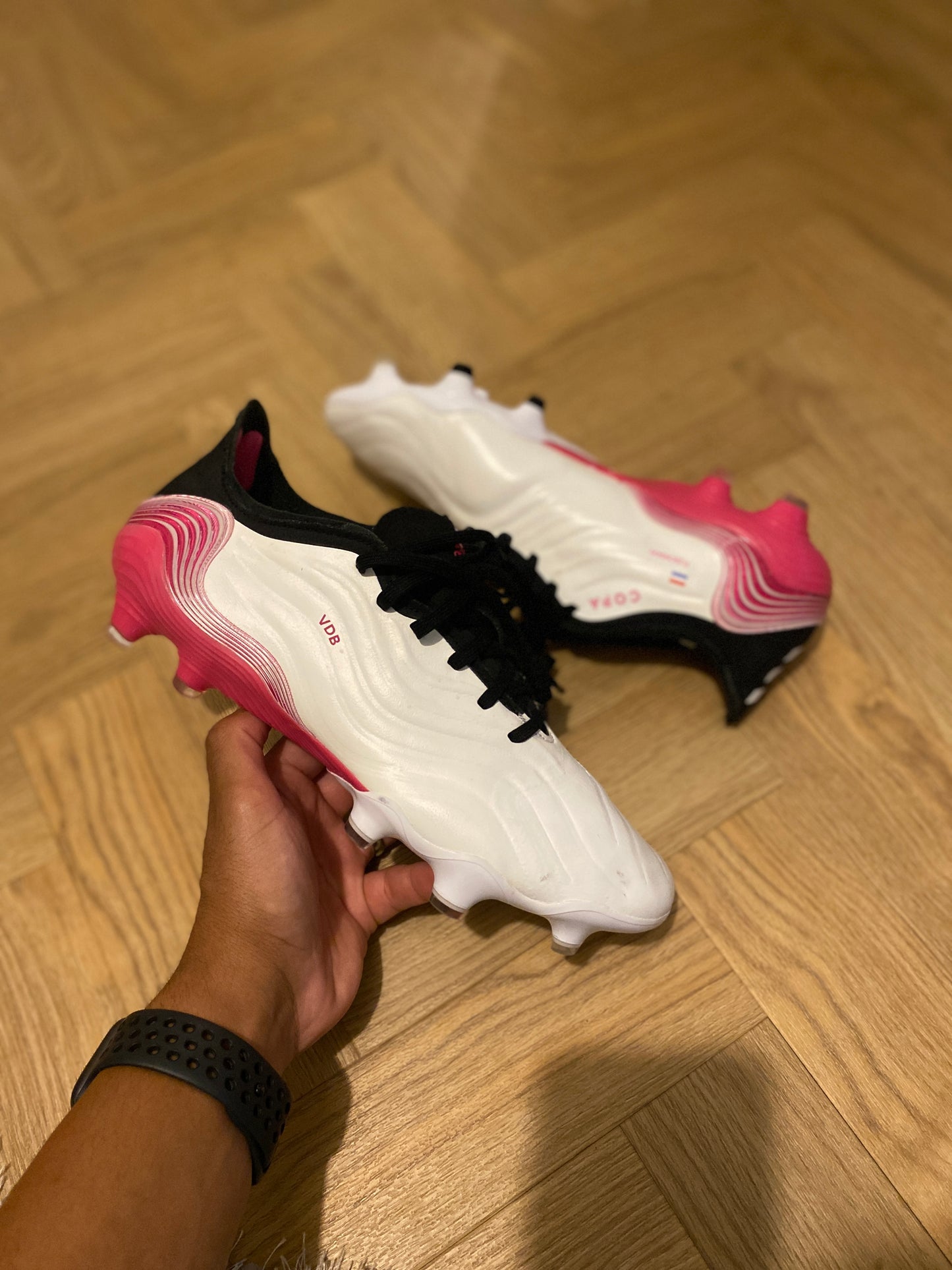 Adidas Copa Sense.1 FG 'DVB' - White / Pink