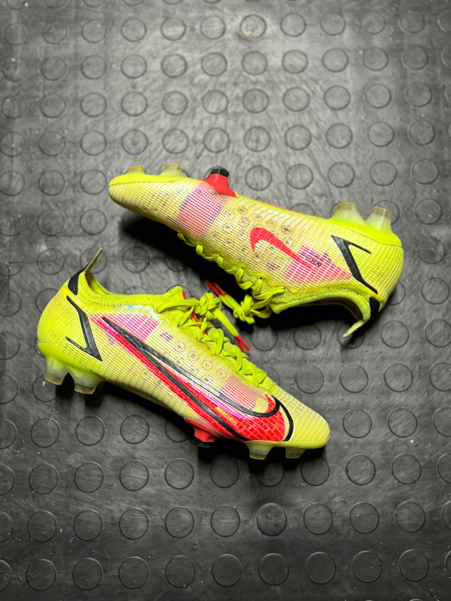 Nike Mercurial Vapor 14 Elite FG - Volt / Red