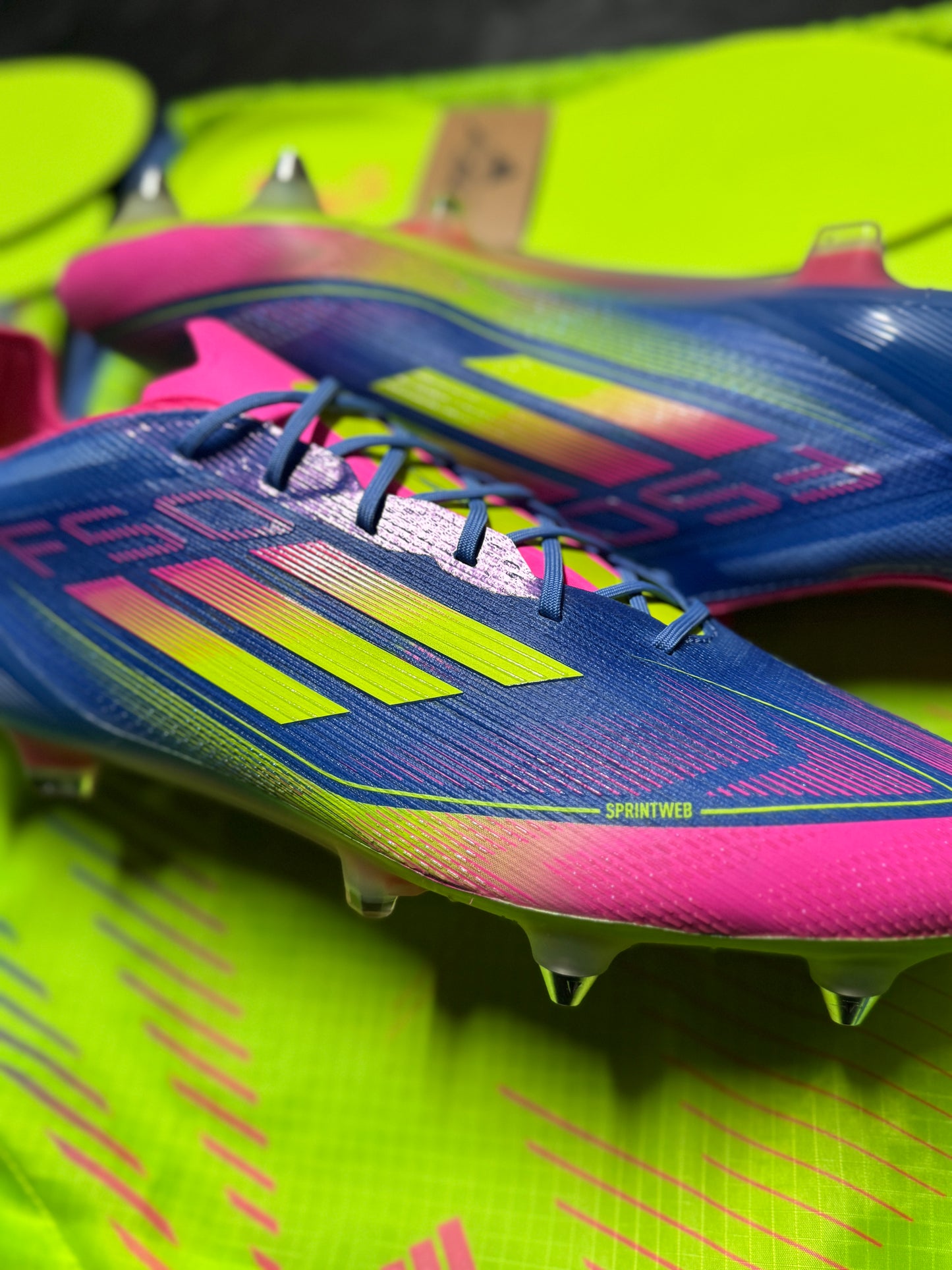 Adidas F50 LL Elite FG - Blue / Pink
