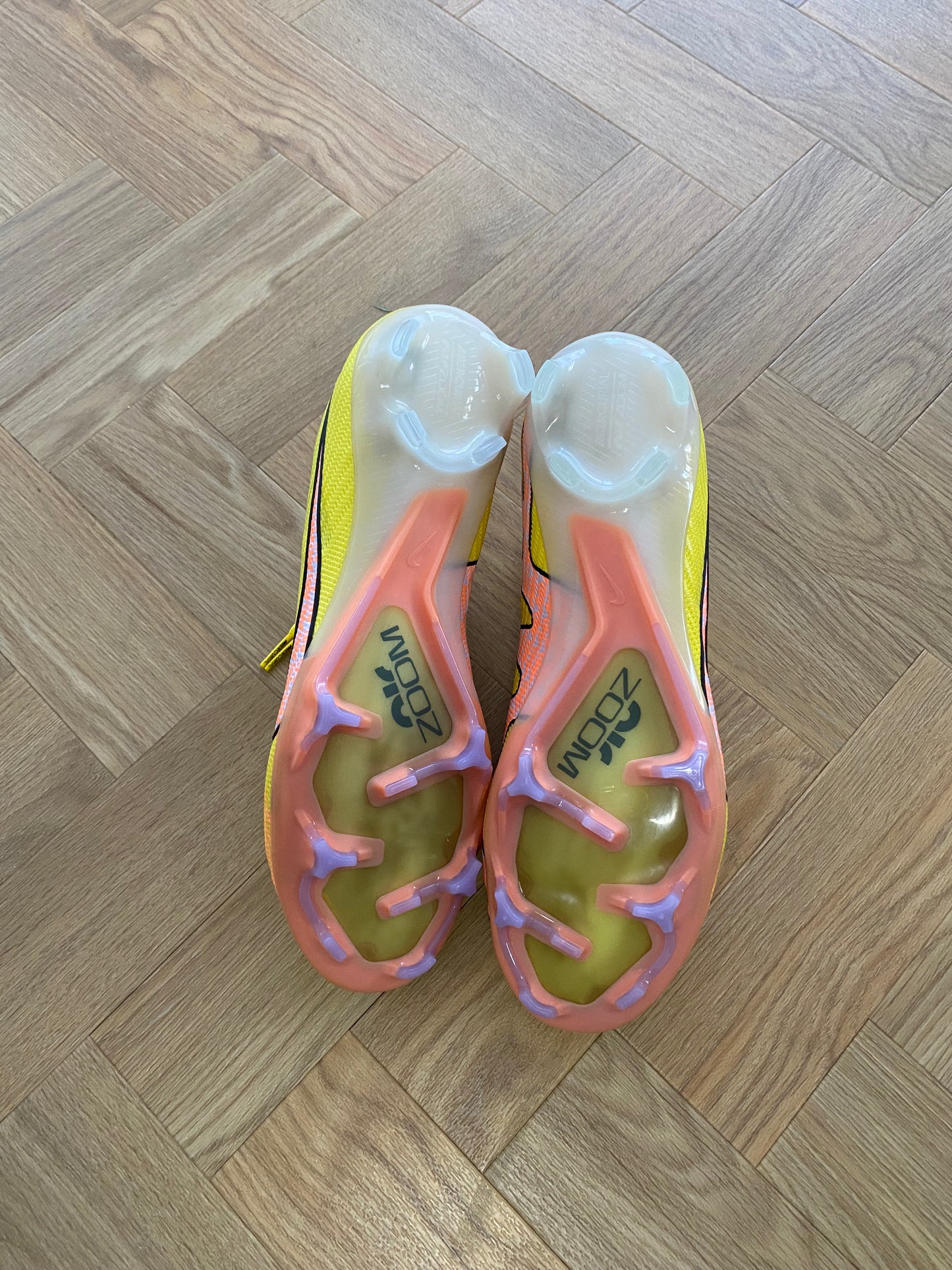 Nike Zoom Mercurial Vapor 15 Elite FG - Yellow / White