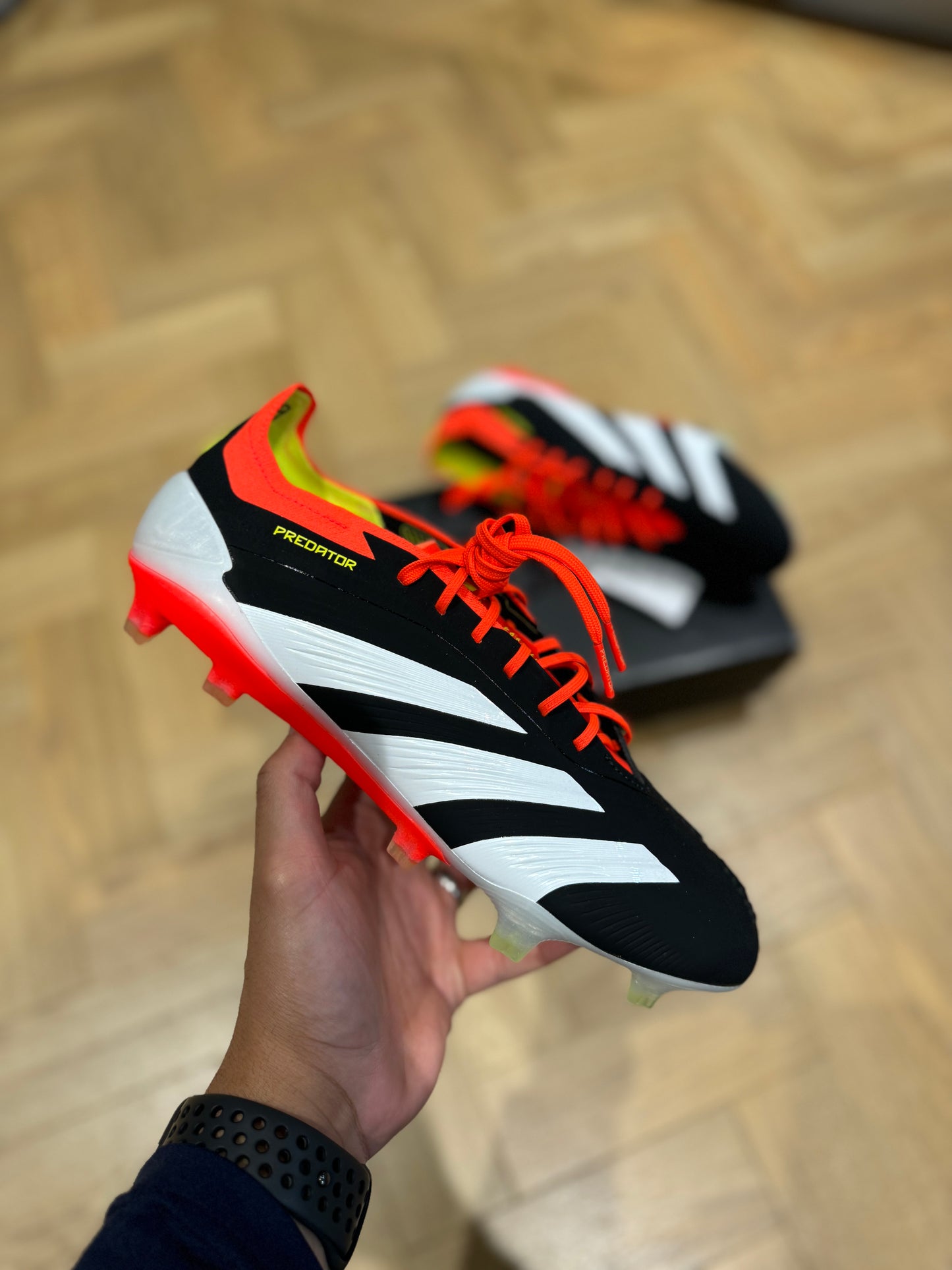 Adidas Predator Elite FG - Black / Red