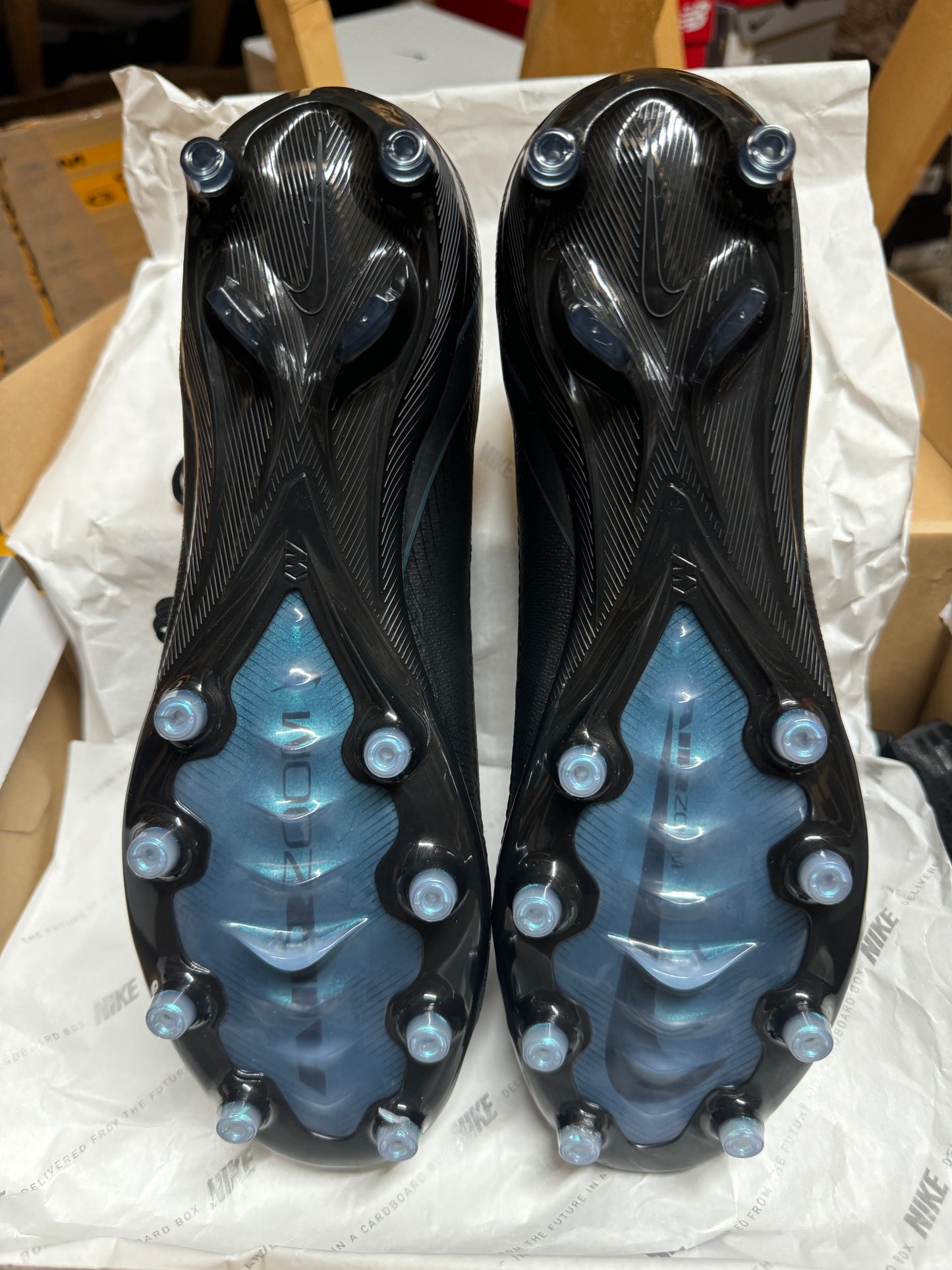Nike Zoom Vapor 16 Elite AG - Black / Black