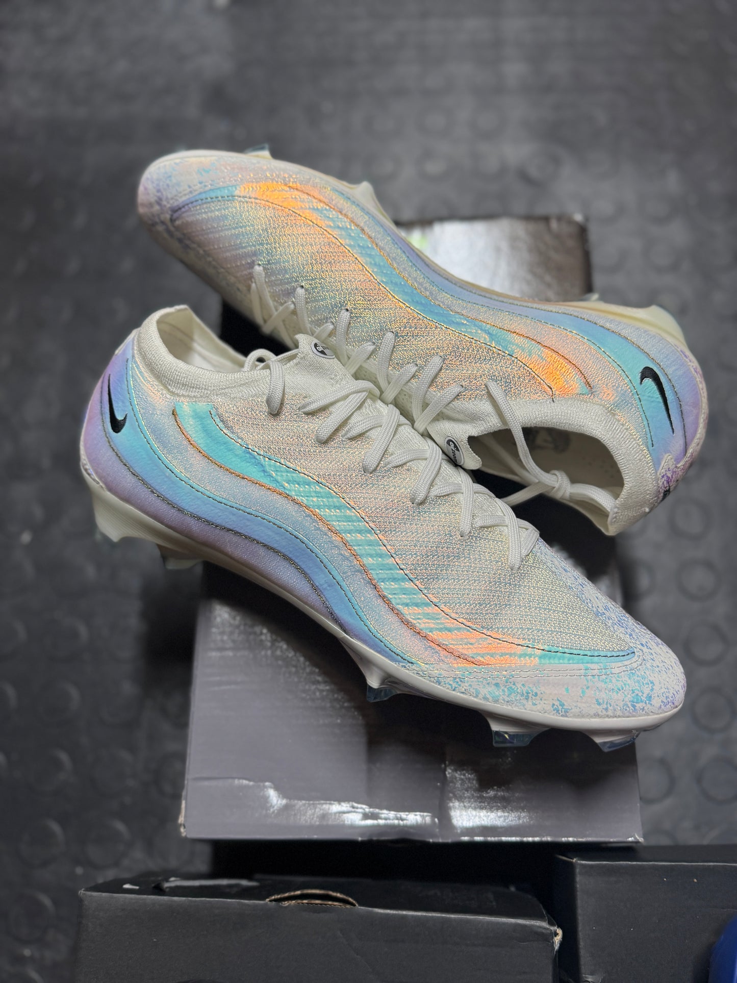 Nike Zoom Vapor 16 Elite X Air Max 95 FG - White / White