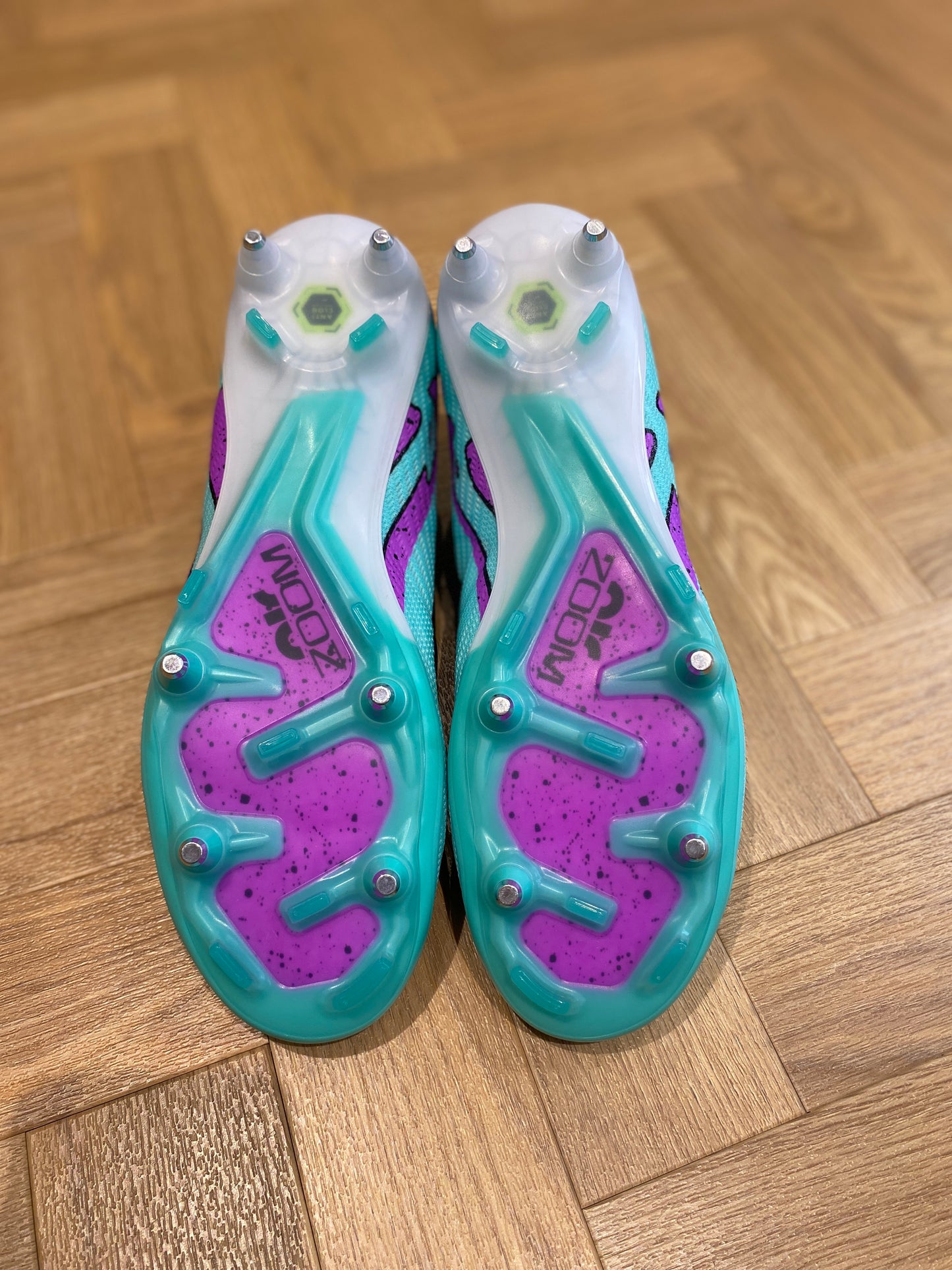 Nike Zoom Mercurial Vapor 15 Elite SG-Pro AC - Turquoise/ Purple