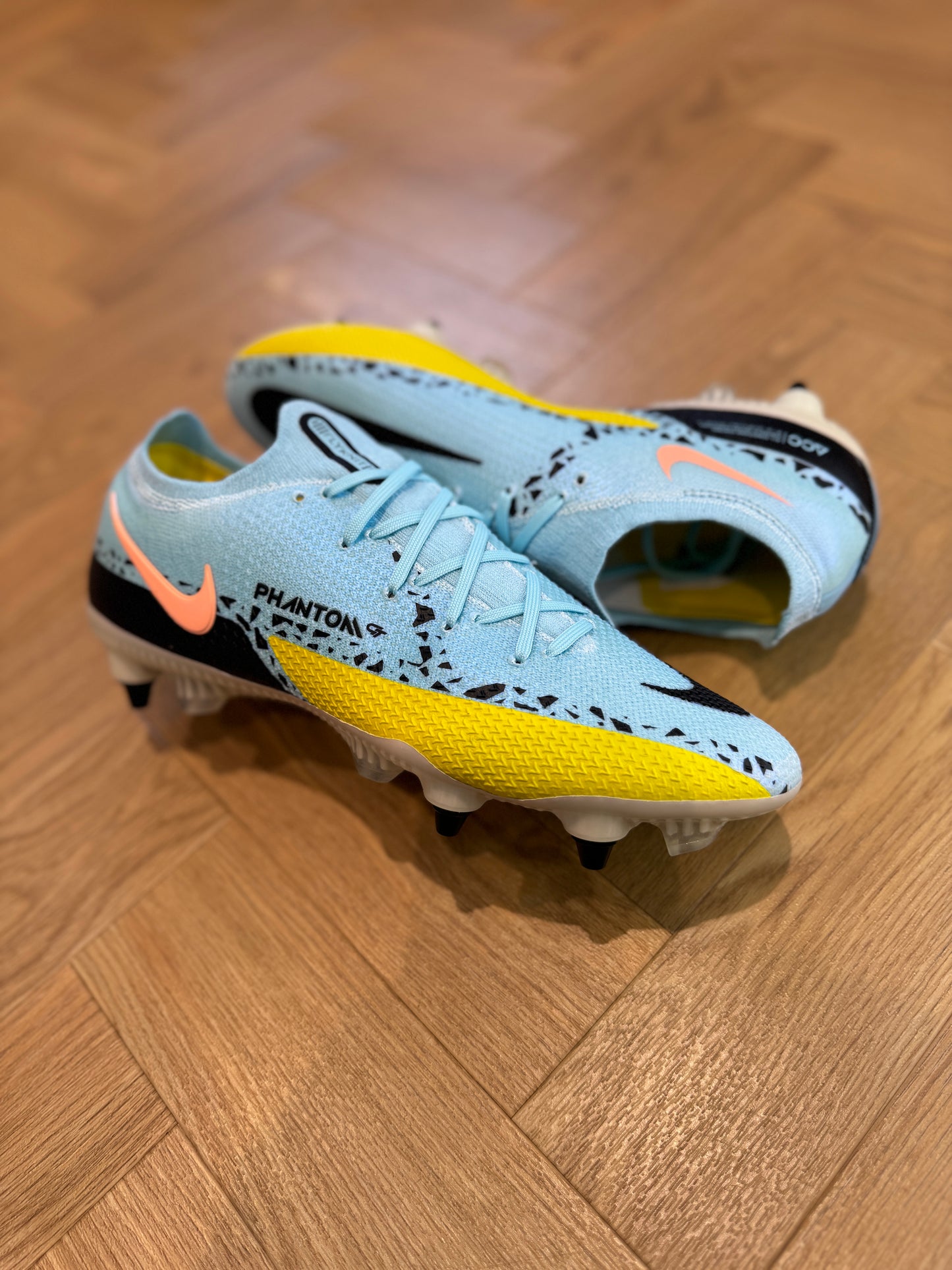 Nike Phantom GT2 Elite SG-Pro - Blue / Yellow