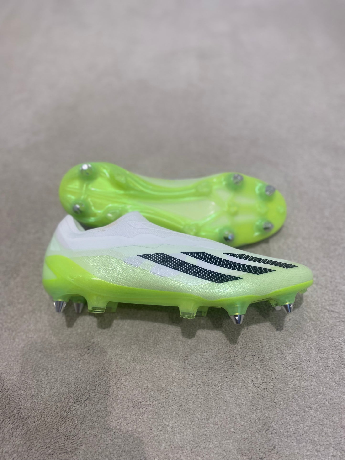 Adidas X Crazyfast.1 LL SG - White / Green