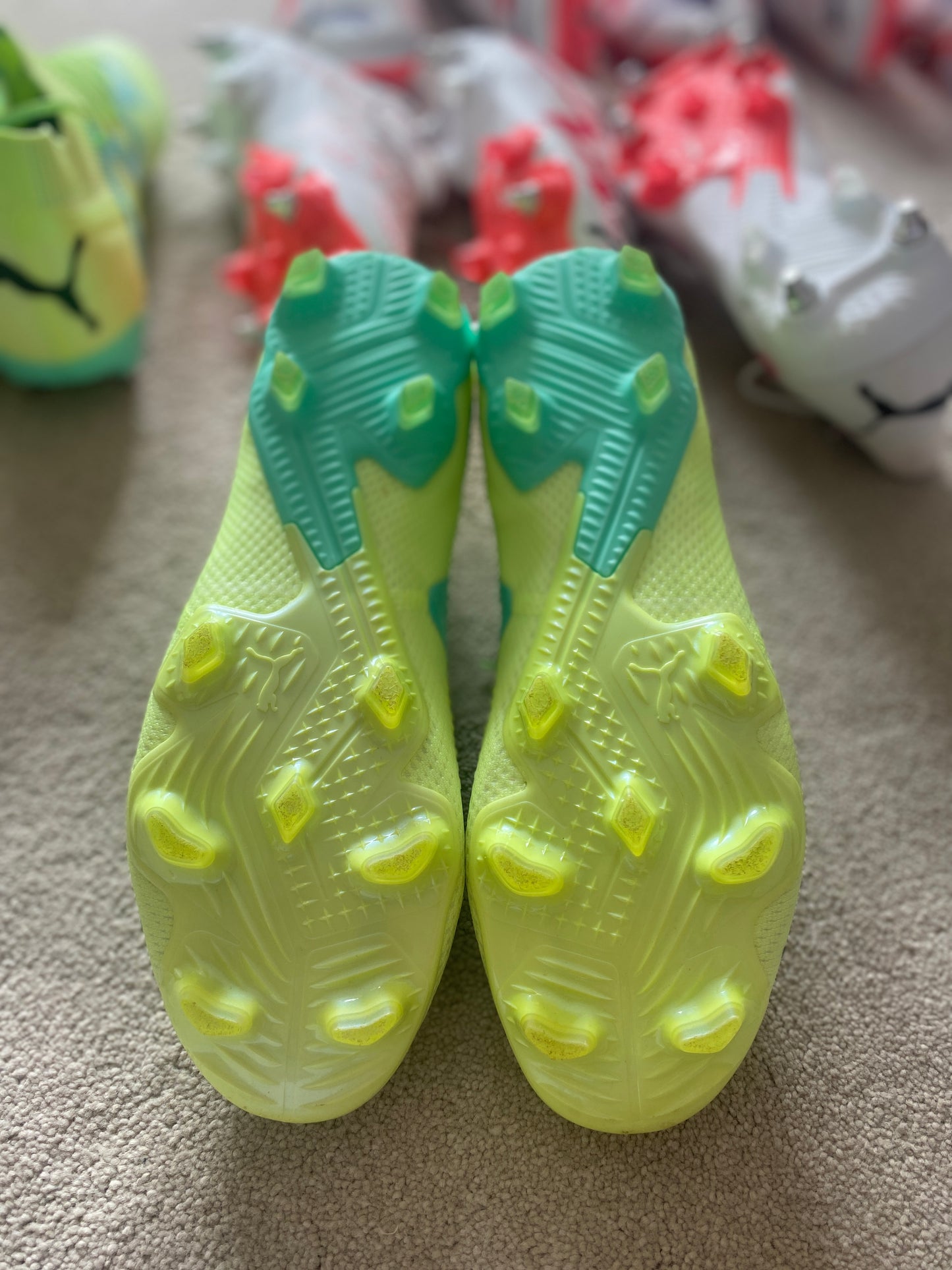 Puma Future Ultimate FG - Yellow / Blue