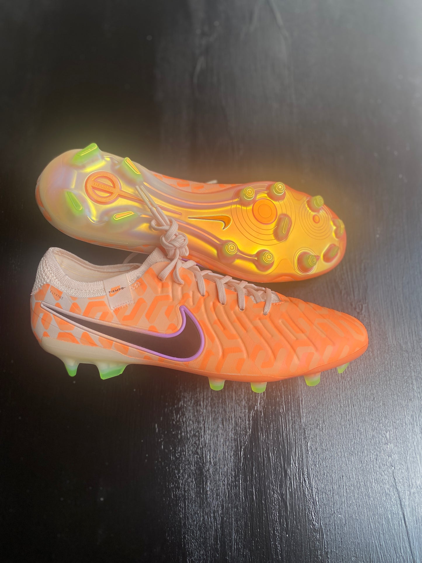 Nike Tiempo Legend 10 Elite FG - Orange / Cream