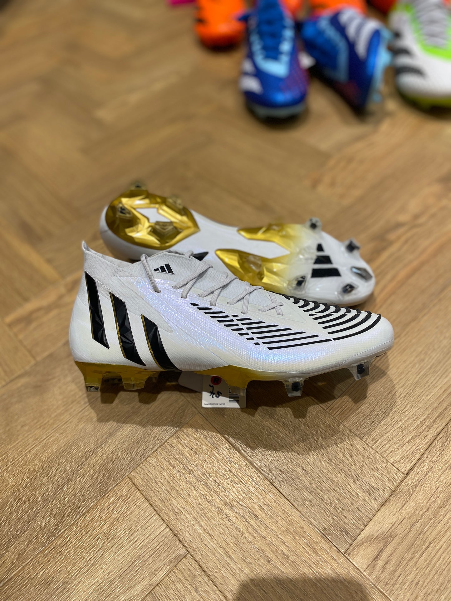 Adidas Predator Edge.1 ‘Unreleased’ FG - White / Gold / Black