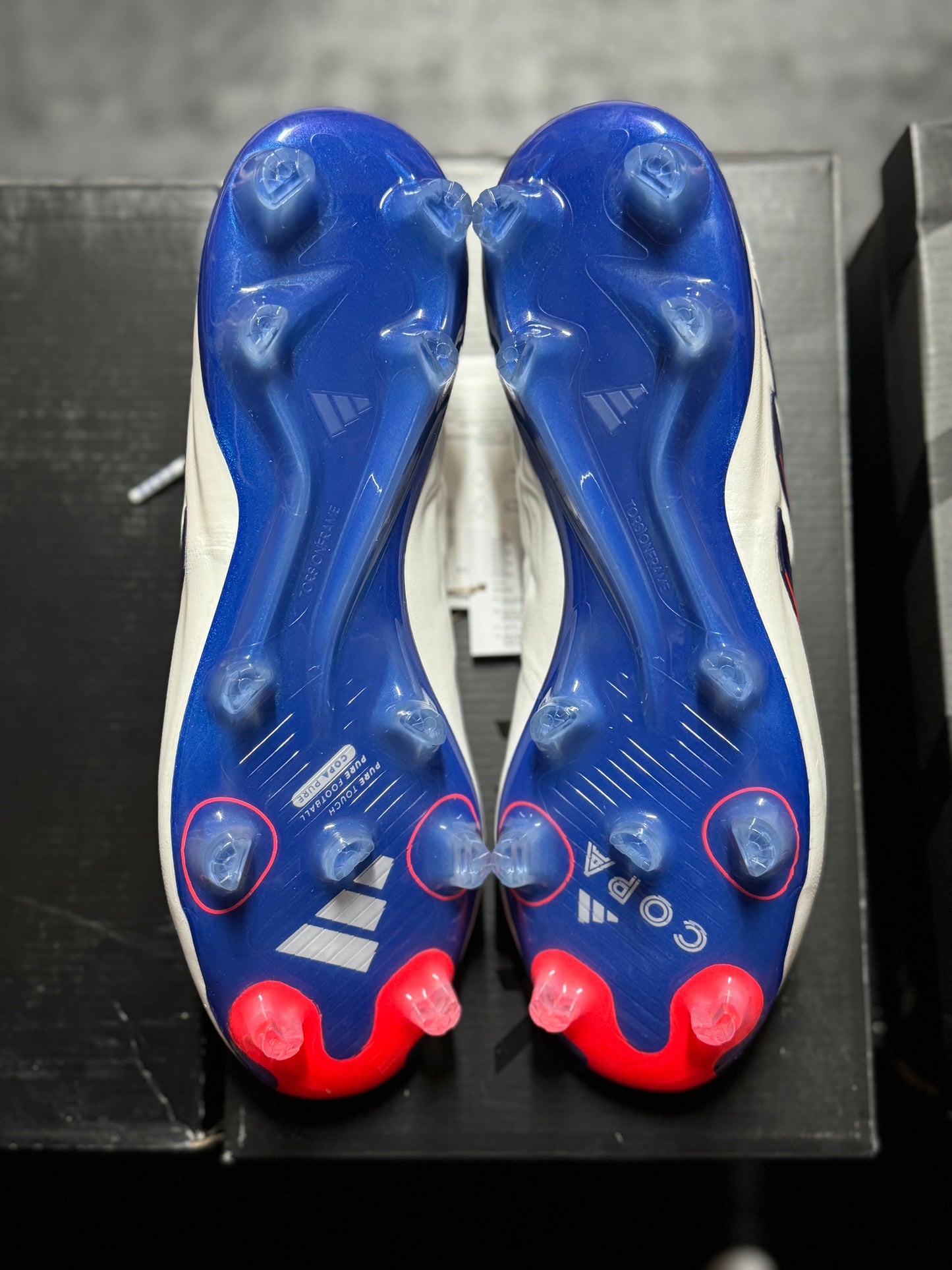 Adidas Copa Pure 2 Elite FG - White / Blue