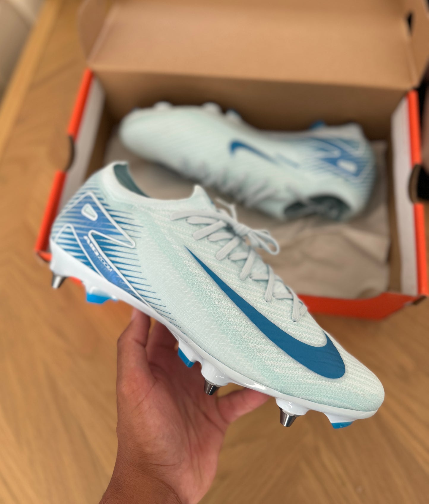 Nike Zoom Mercurial Vapor 16 Elite SG-Pro - Glacier Blue / Orbit Blue