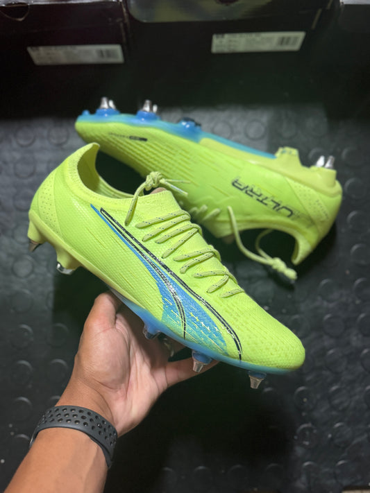Puma Ultra Ultimate SG - Yellow / Blue