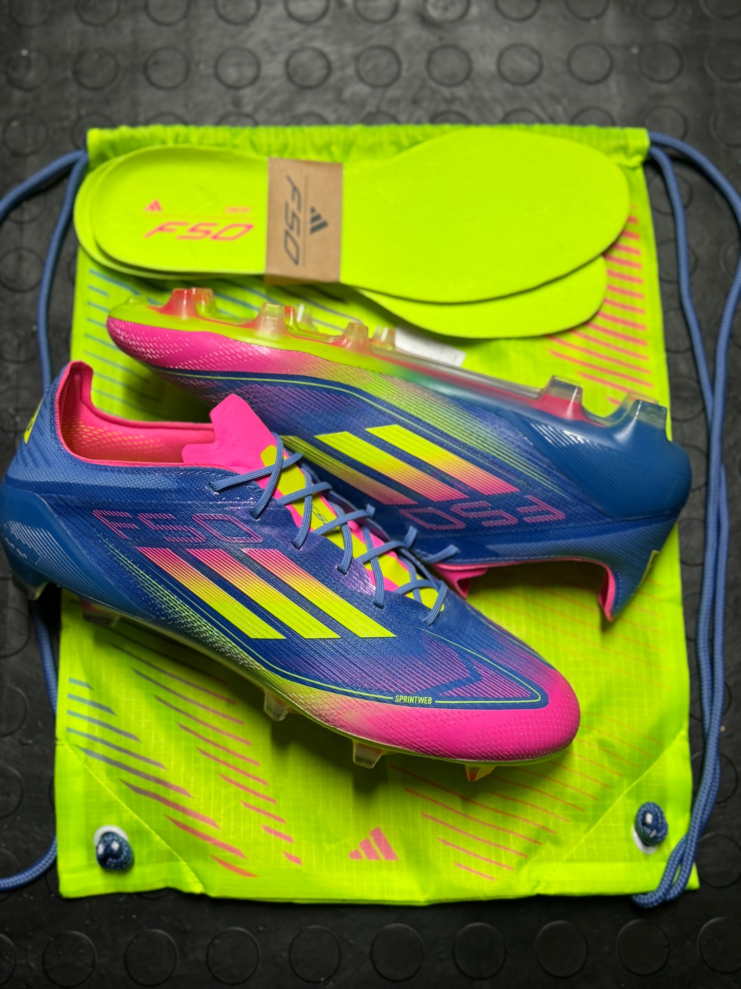 Adidas F50 LL Elite FG - Blue / Pink
