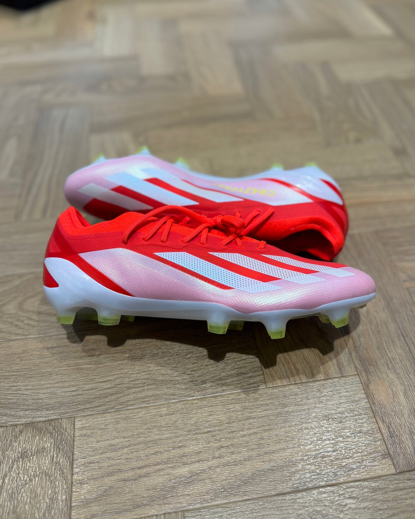 Adidas X Crazyfast Elite FG - Red / White