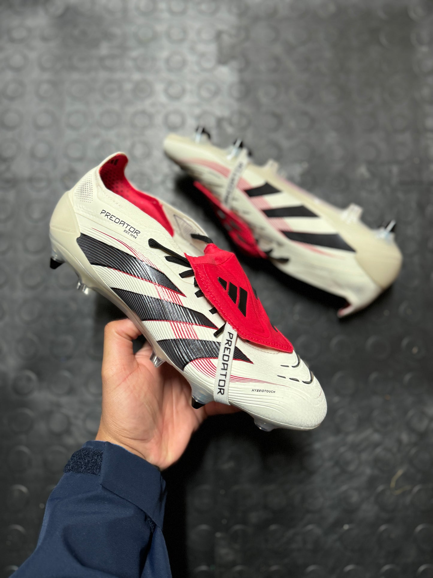 Adidas Predator FT Elite SG - Cream / Red / Black