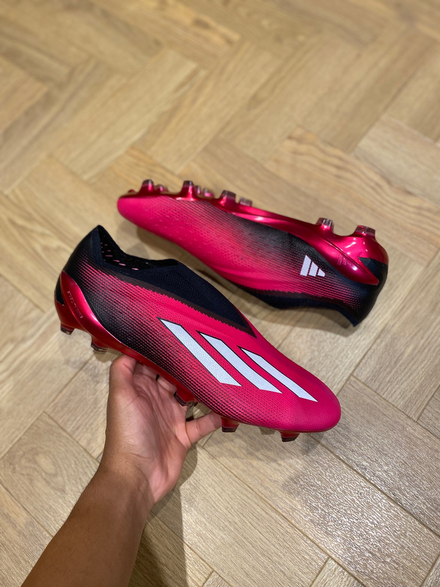 Adidas X Speedportal+ FG - Pink / Black