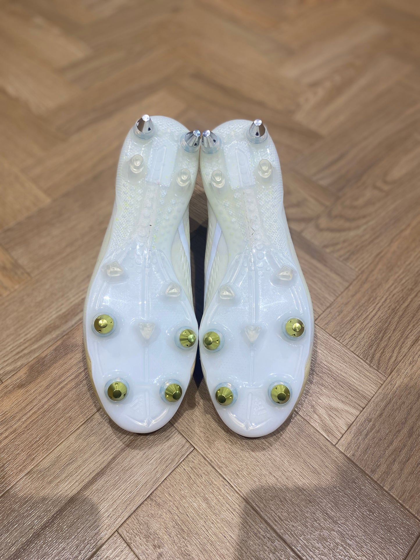 Adidas X 18.1 SG - White / Yellow