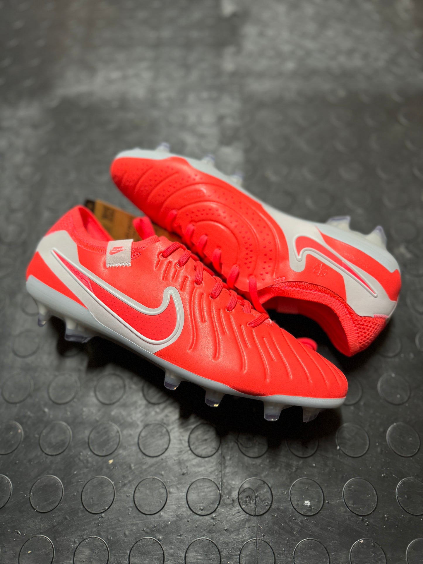 Nike Tiempo Legend 10 Elite Fg - Orange / White