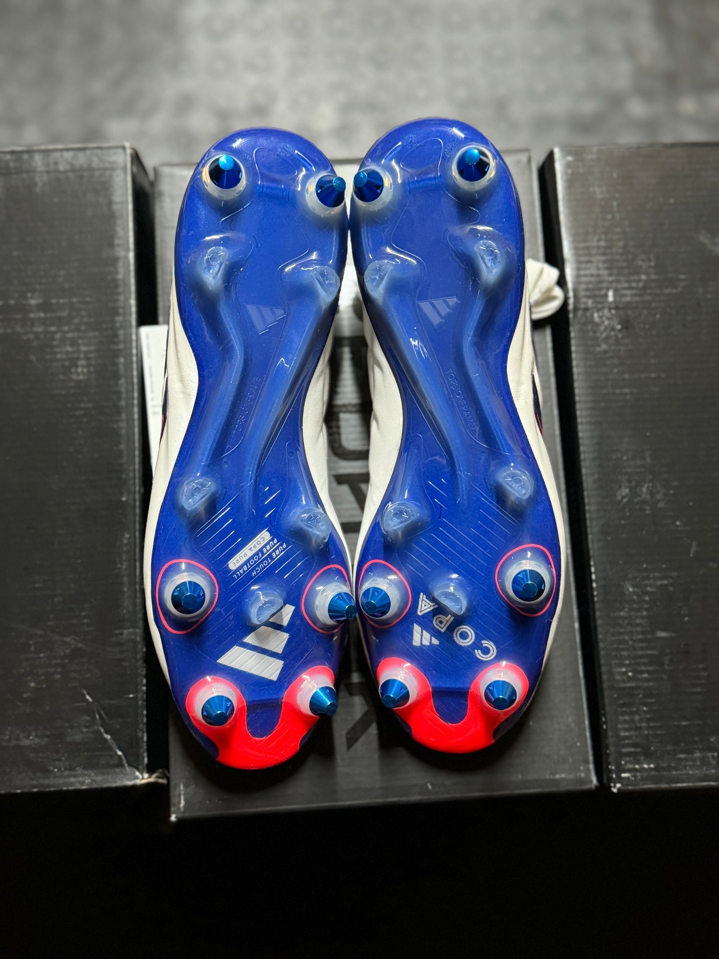 Adidas Copa Pure 2 Elite SG - White / Blue