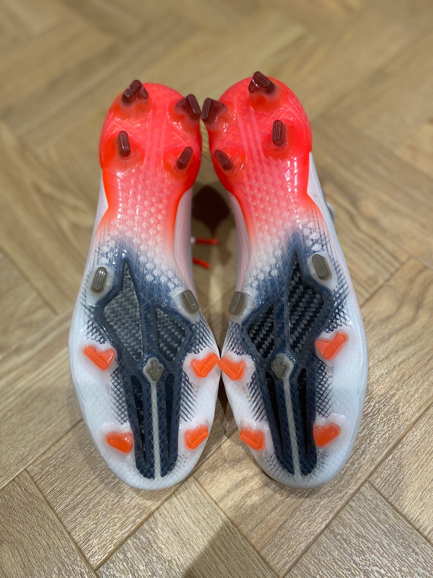 Adidas X Speedflow.1 FG - White / Red (Flag on instep)