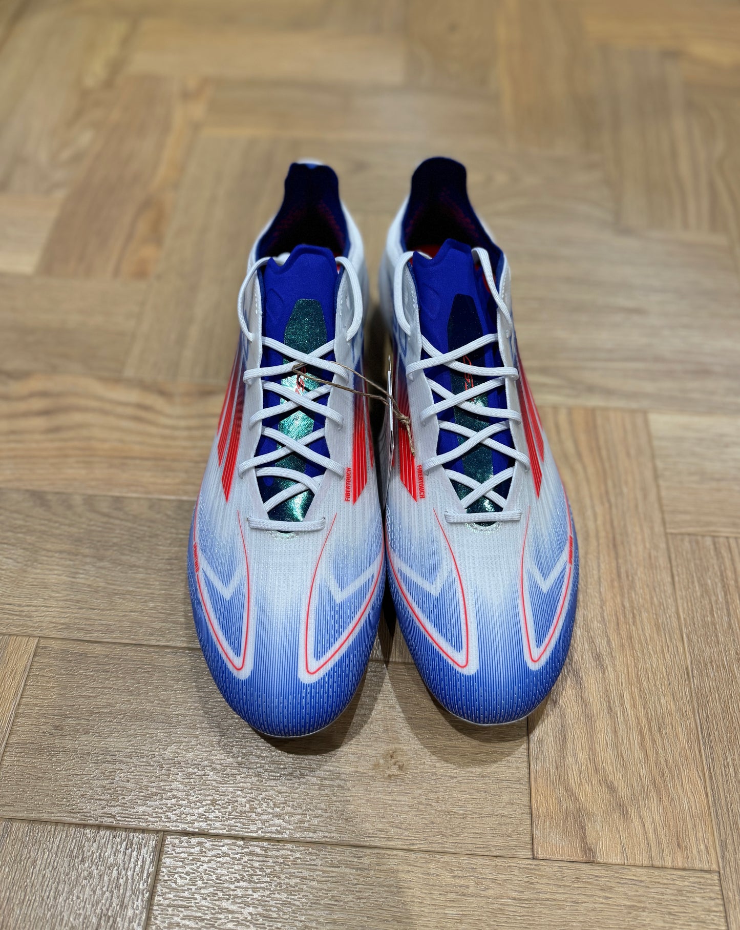 Adidas F50 Elite AG - White / Blue