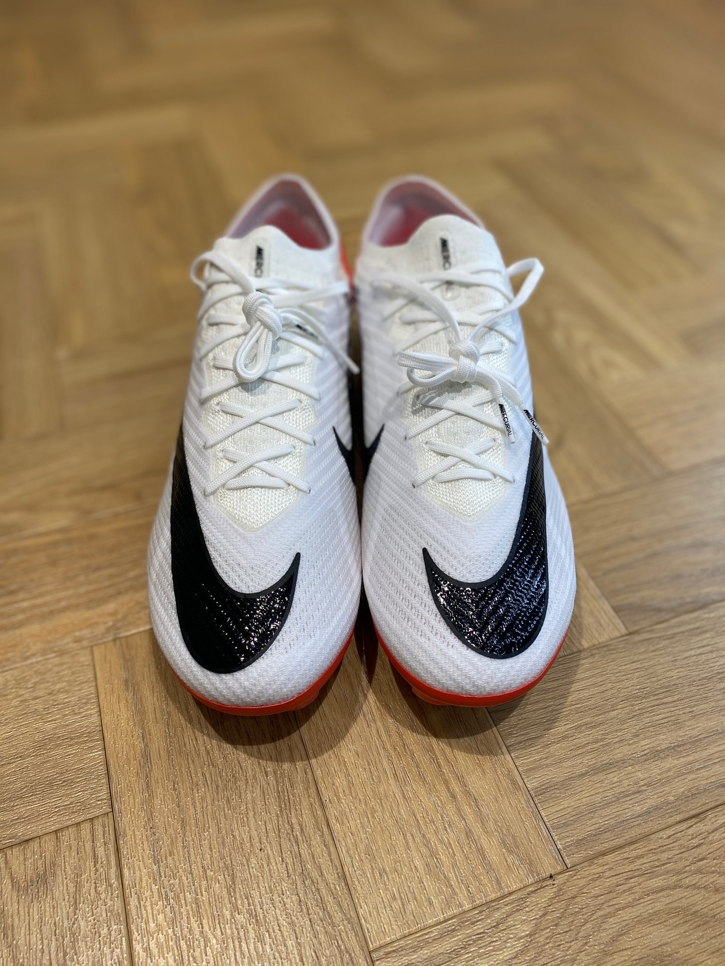 Nike Zoom Mercurial Vapor 15 FG - White / Red