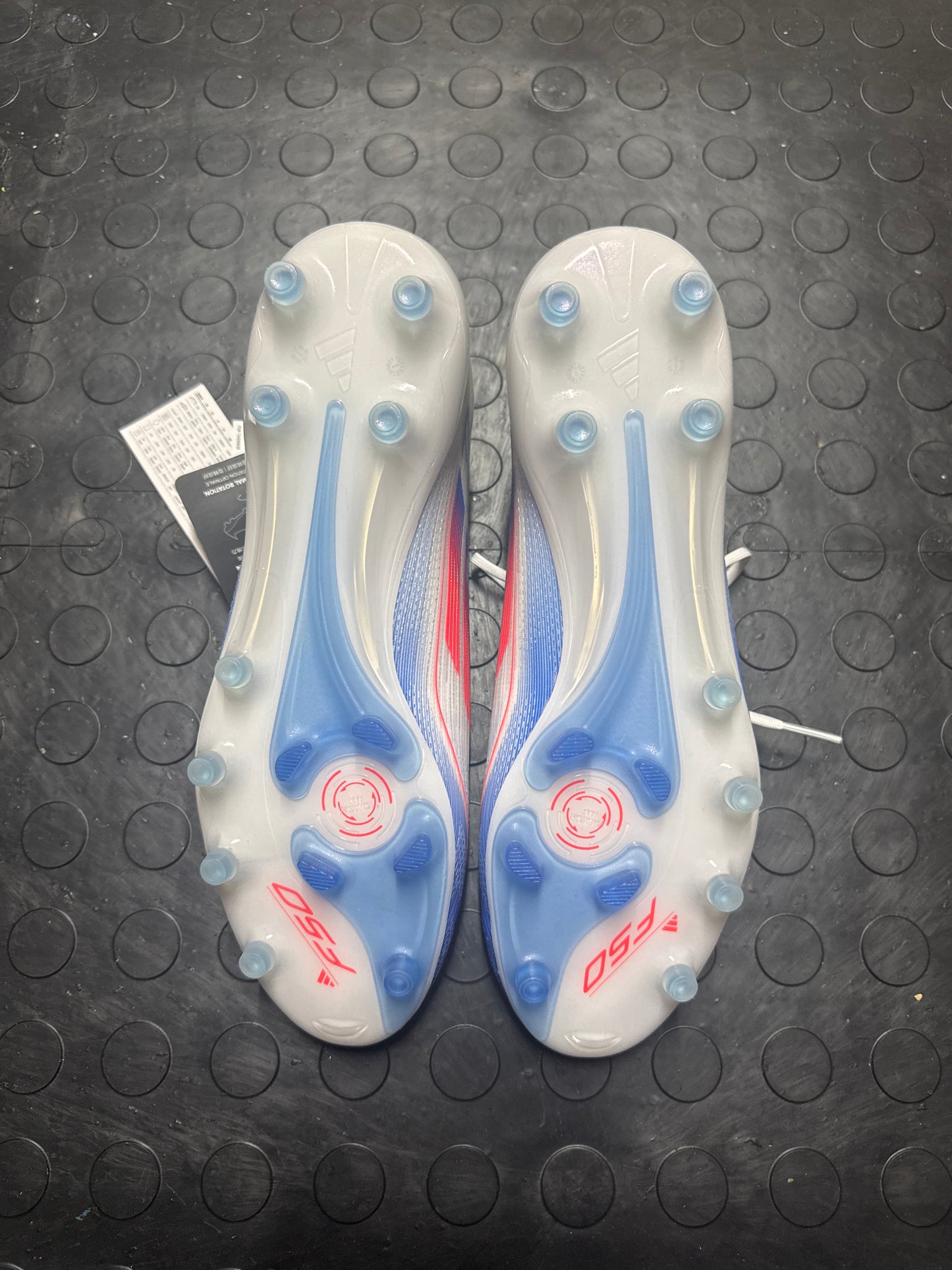 Adidas F50 Elite AG - White / Blue