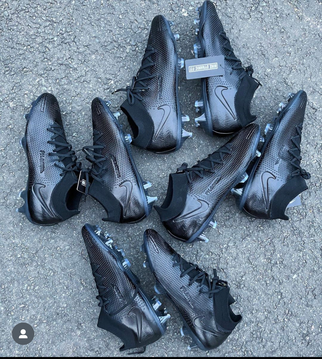 Nike Phantom GT Elite FG - Black / Black