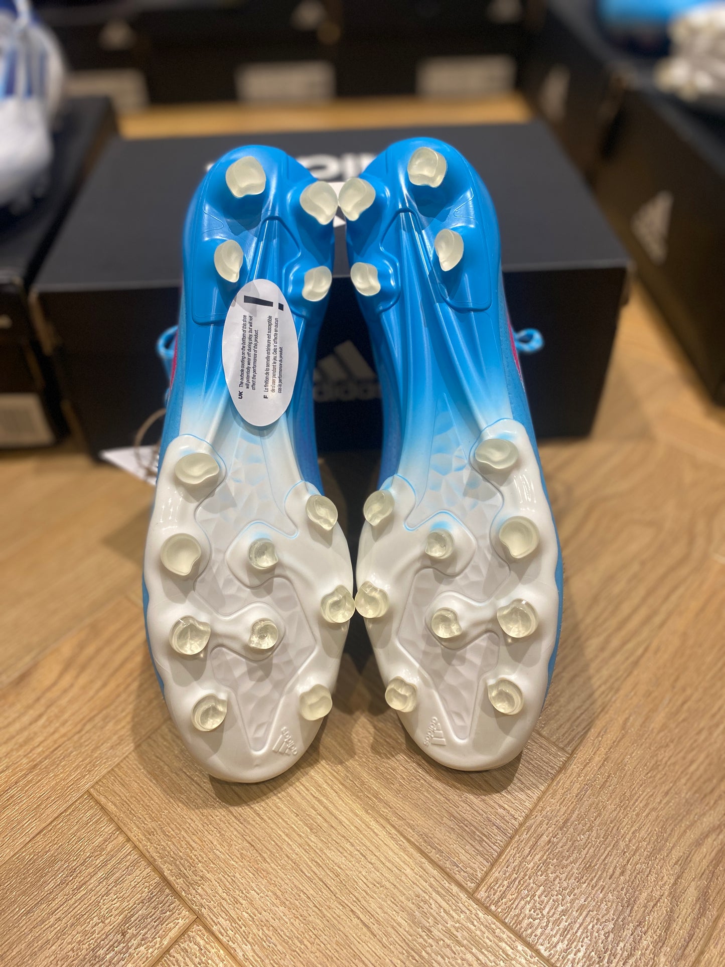 Adidas X Speedflow.1 HG - Sky Blue