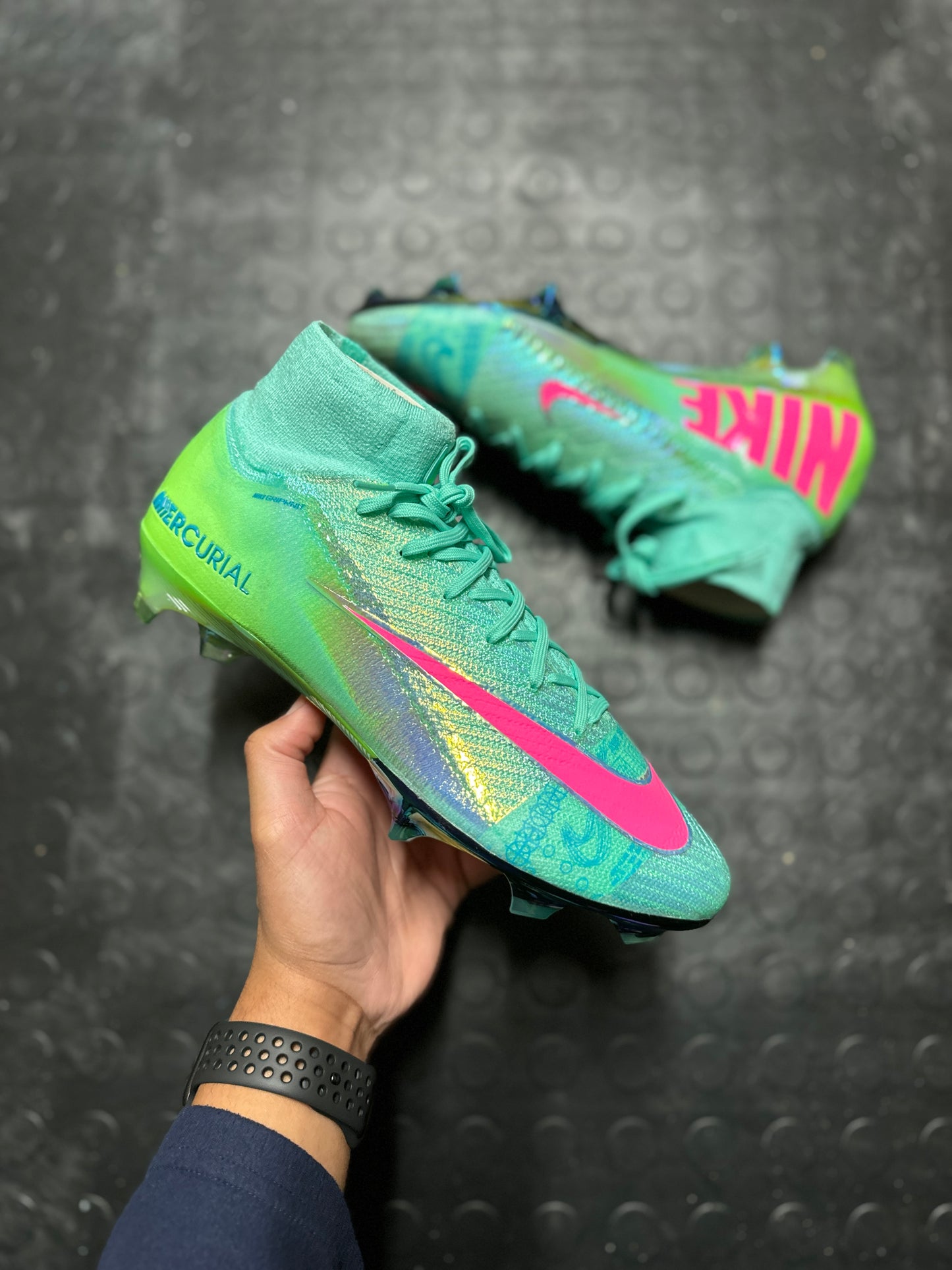 Nike Mercurial Superfly 10 Elite FG ‘Cosmic Speed 2’ - Turquoise/ Pink