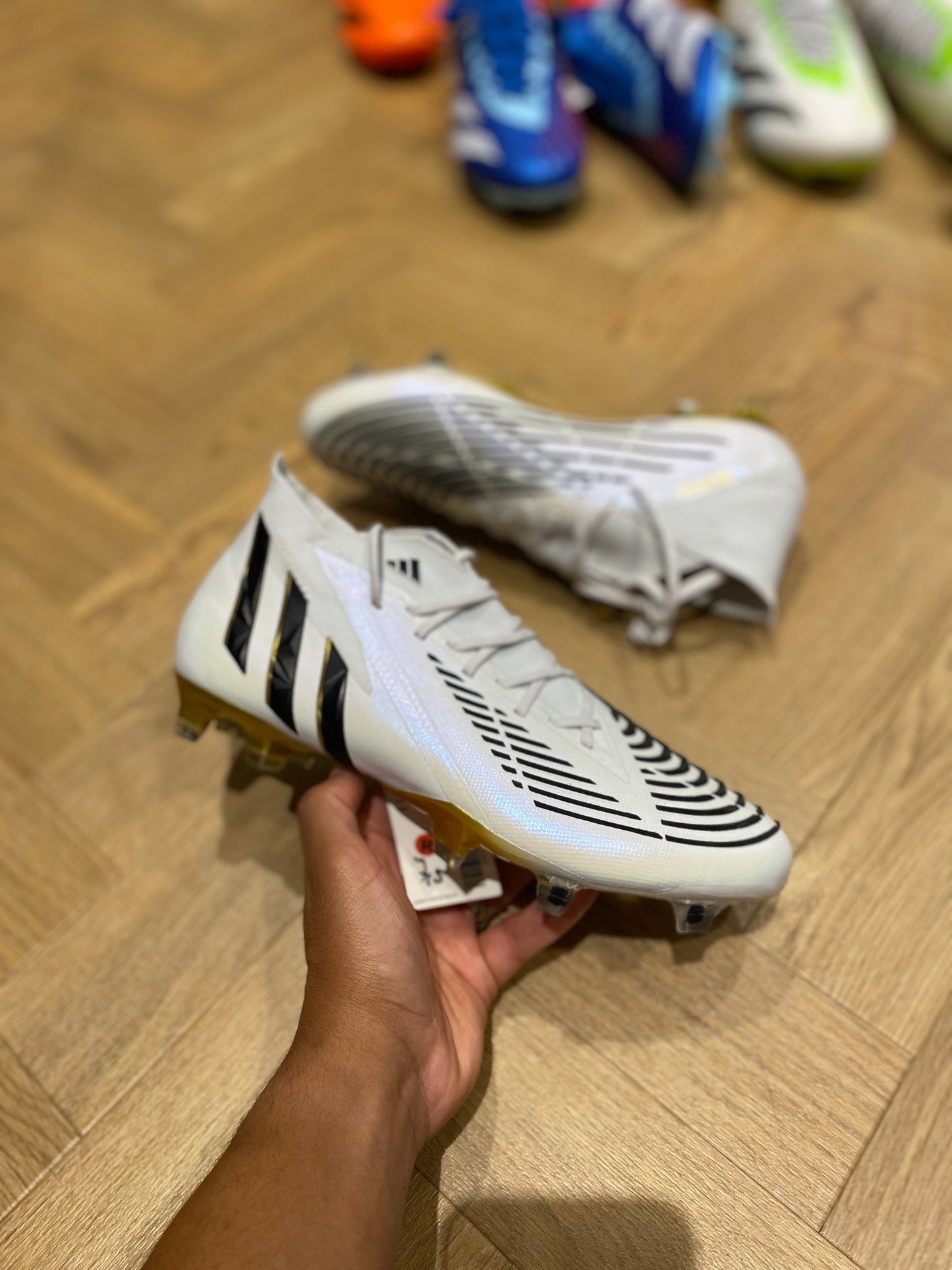Adidas Predator Edge.1 ‘Unreleased’ FG - White / Gold / Black