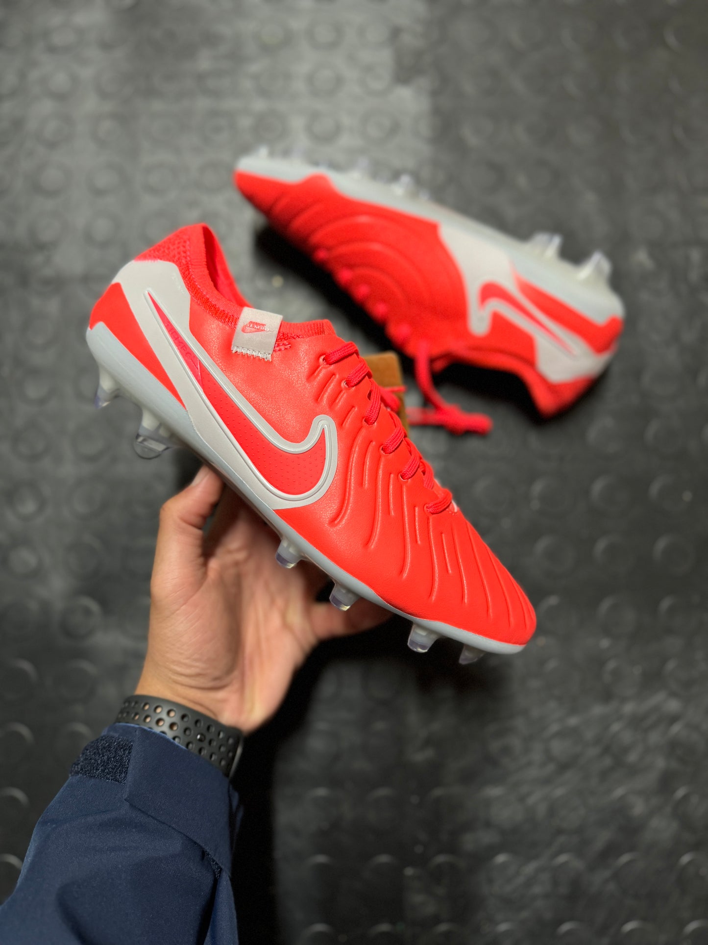 Nike Tiempo Legend 10 Elite Fg - Orange / White