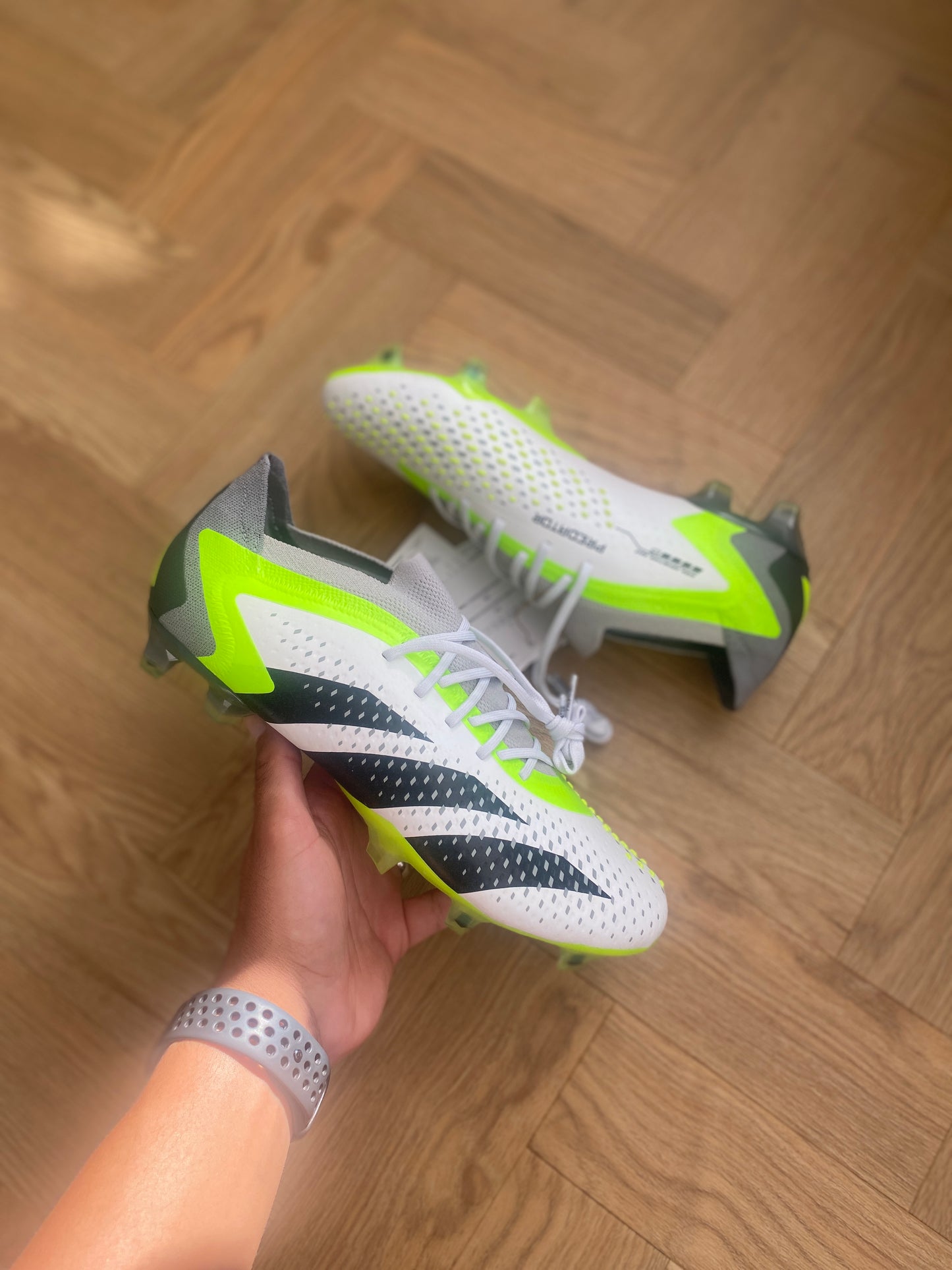 Adidas Predator Accuracy.1 FG - White / Green
