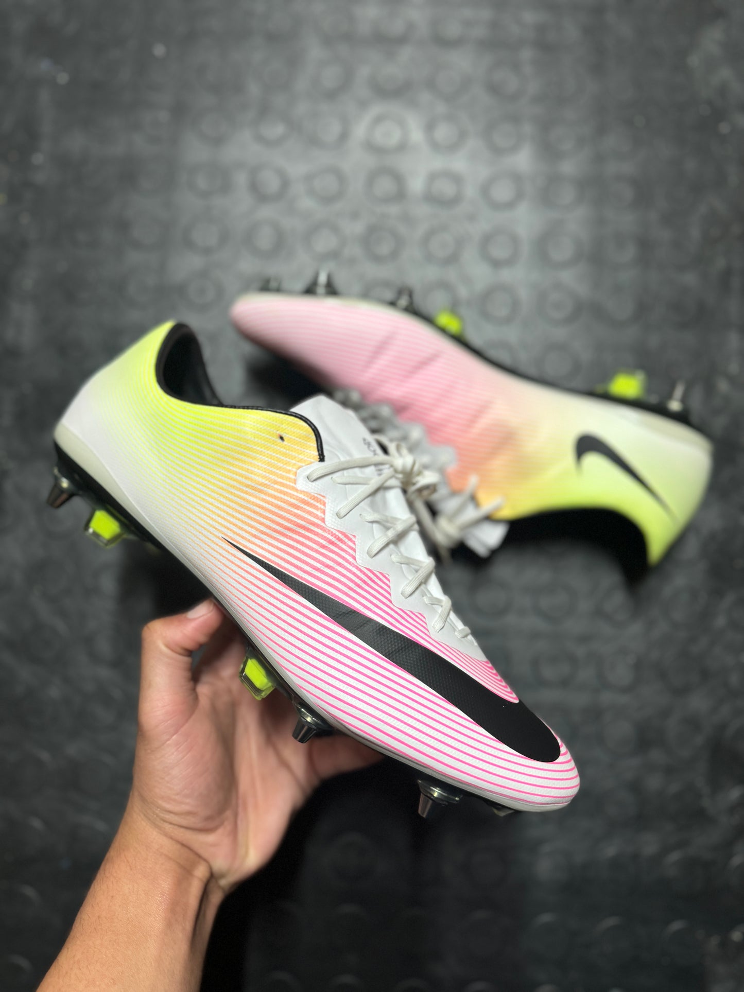Nike Mercurial Vapor X Elite SG-Pro - White / Multi
