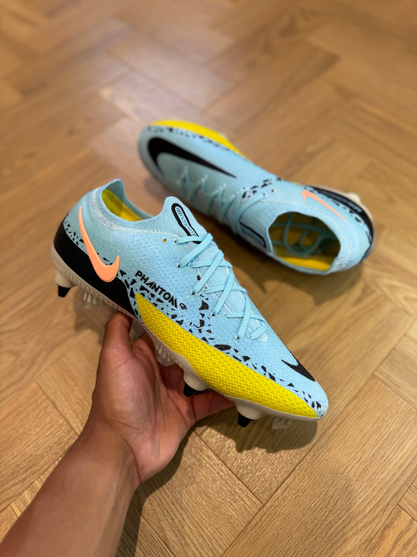Nike Phantom GT2 Elite SG-Pro - Blue / Yellow