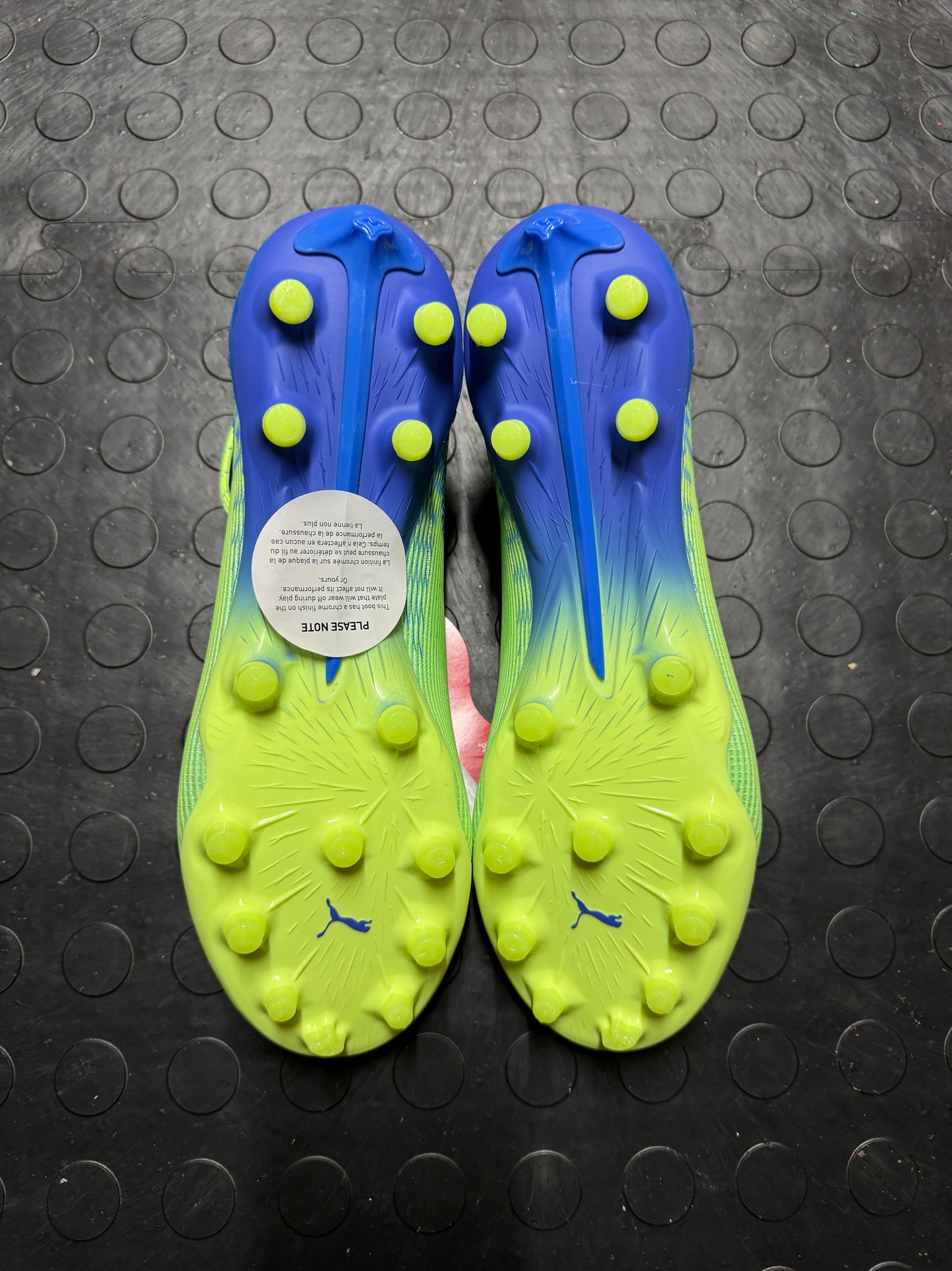 Puma Ultra 5 Ultimate AG - Yellow / Blue