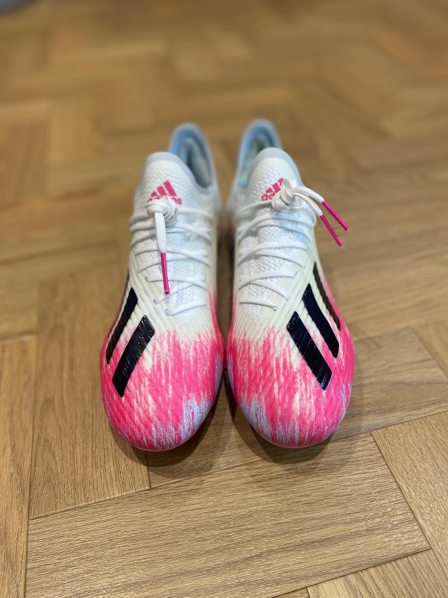 Adidas X 19.1 FG - White / Pink