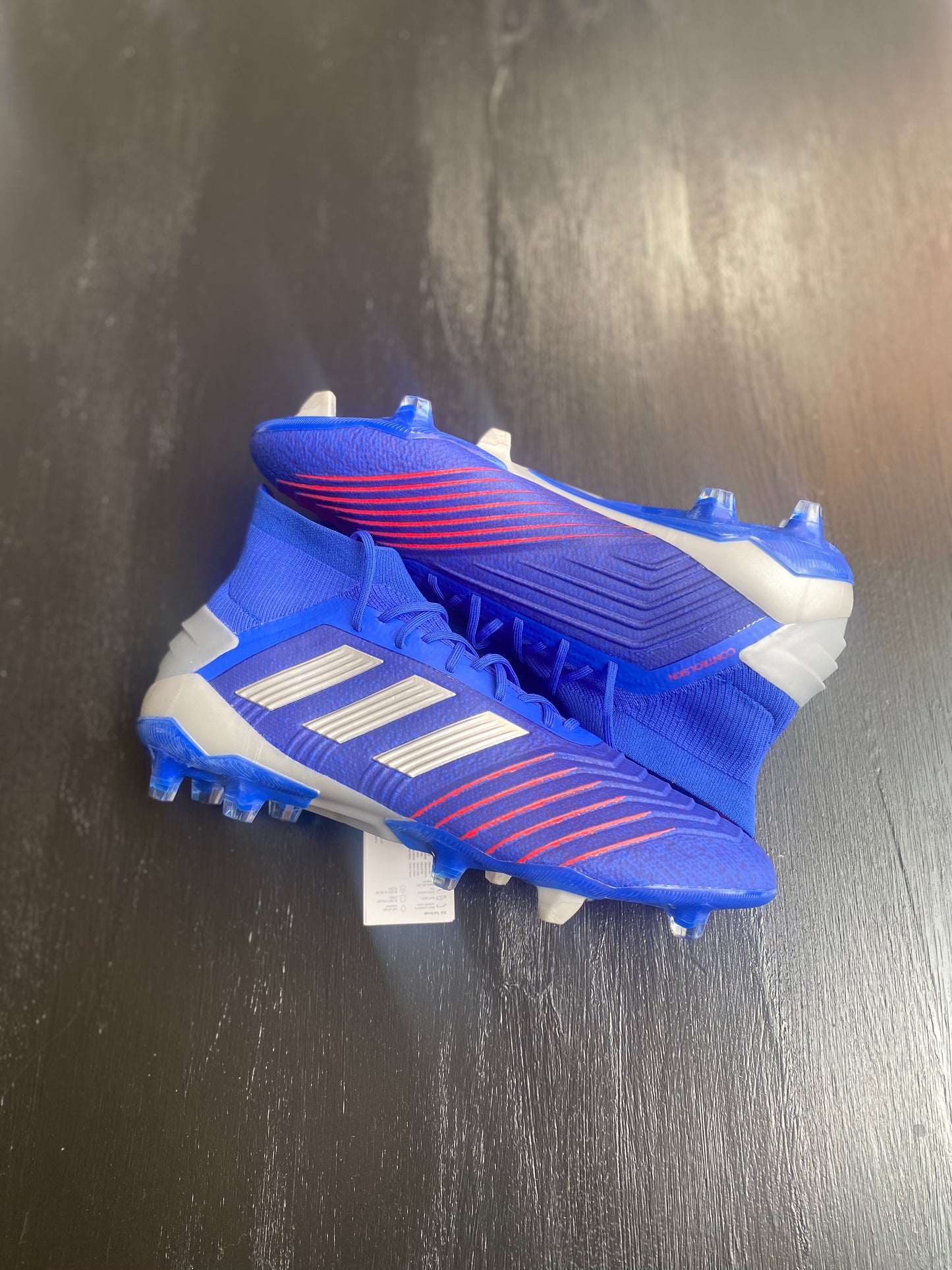 Adidas Predator 19.1 FG - Blue / Silver