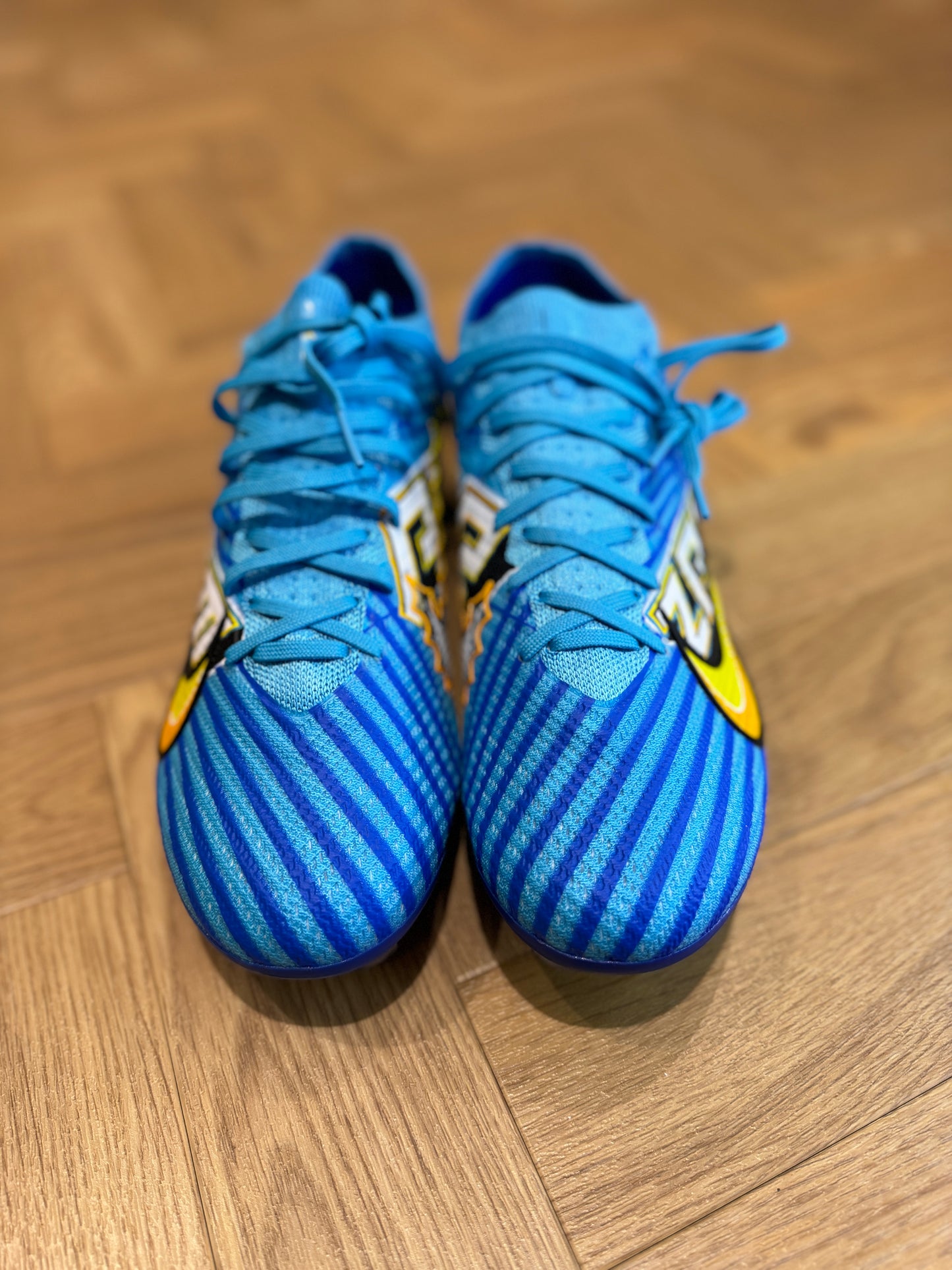 Nike Zoom Mercurial Vapor 15 ‘KM’ Elite FG - Blue / Yellow
