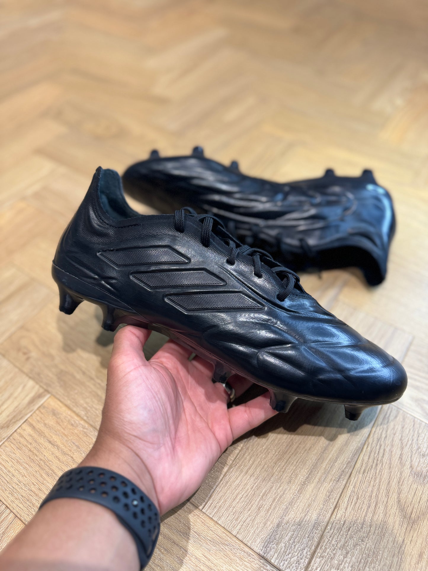 Adidas Copa Pure .1 FG - Black / Black